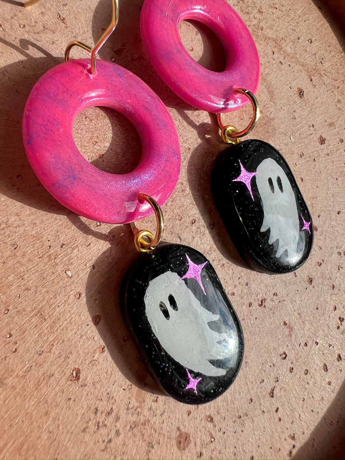 Ghost Donut dangles