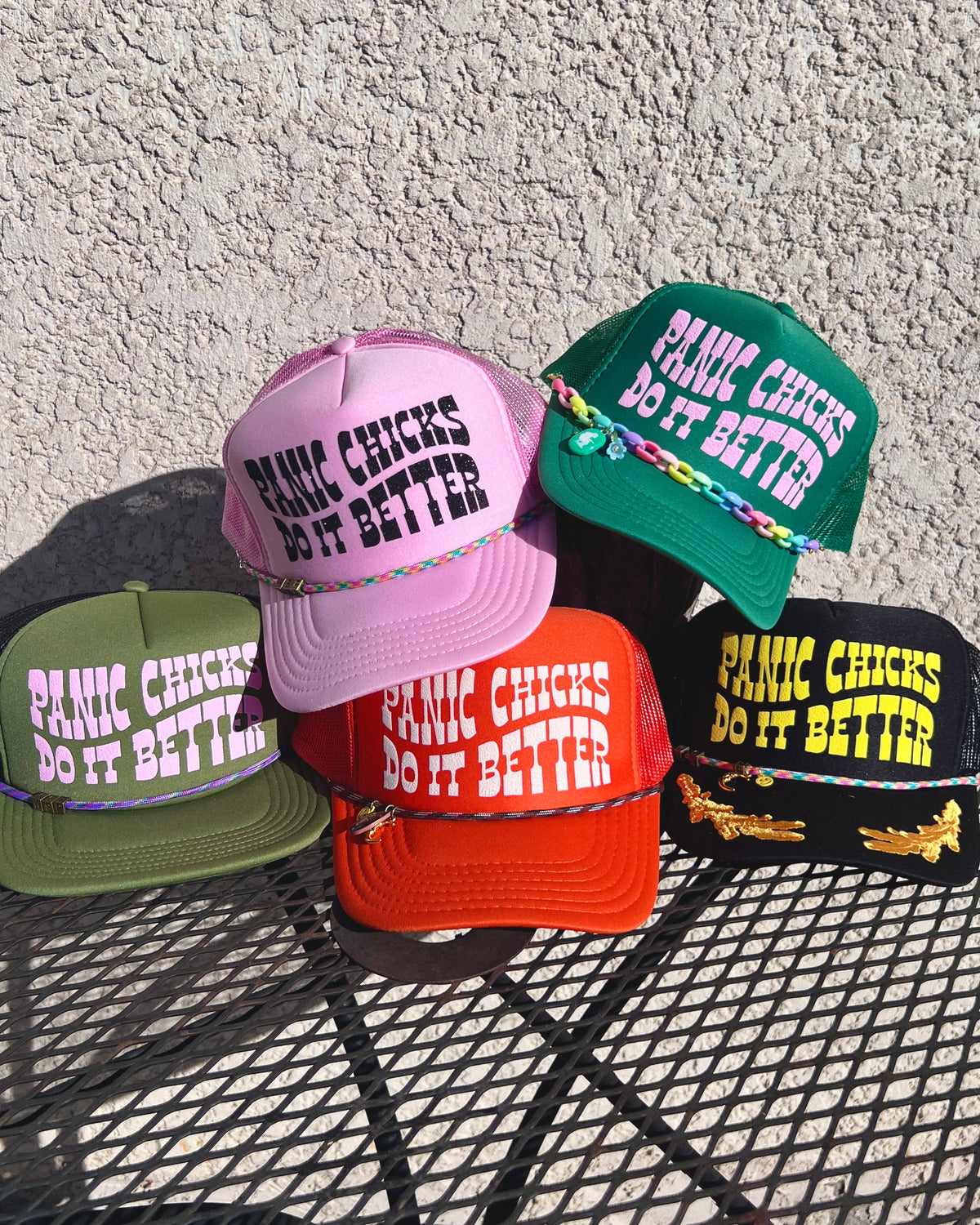 *Limited Edition* Panic Chicks Do It Better Hats