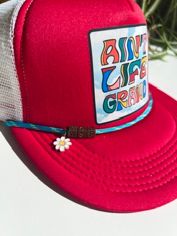 *Limited Edition* Ain't Life Grand Trucker Hats