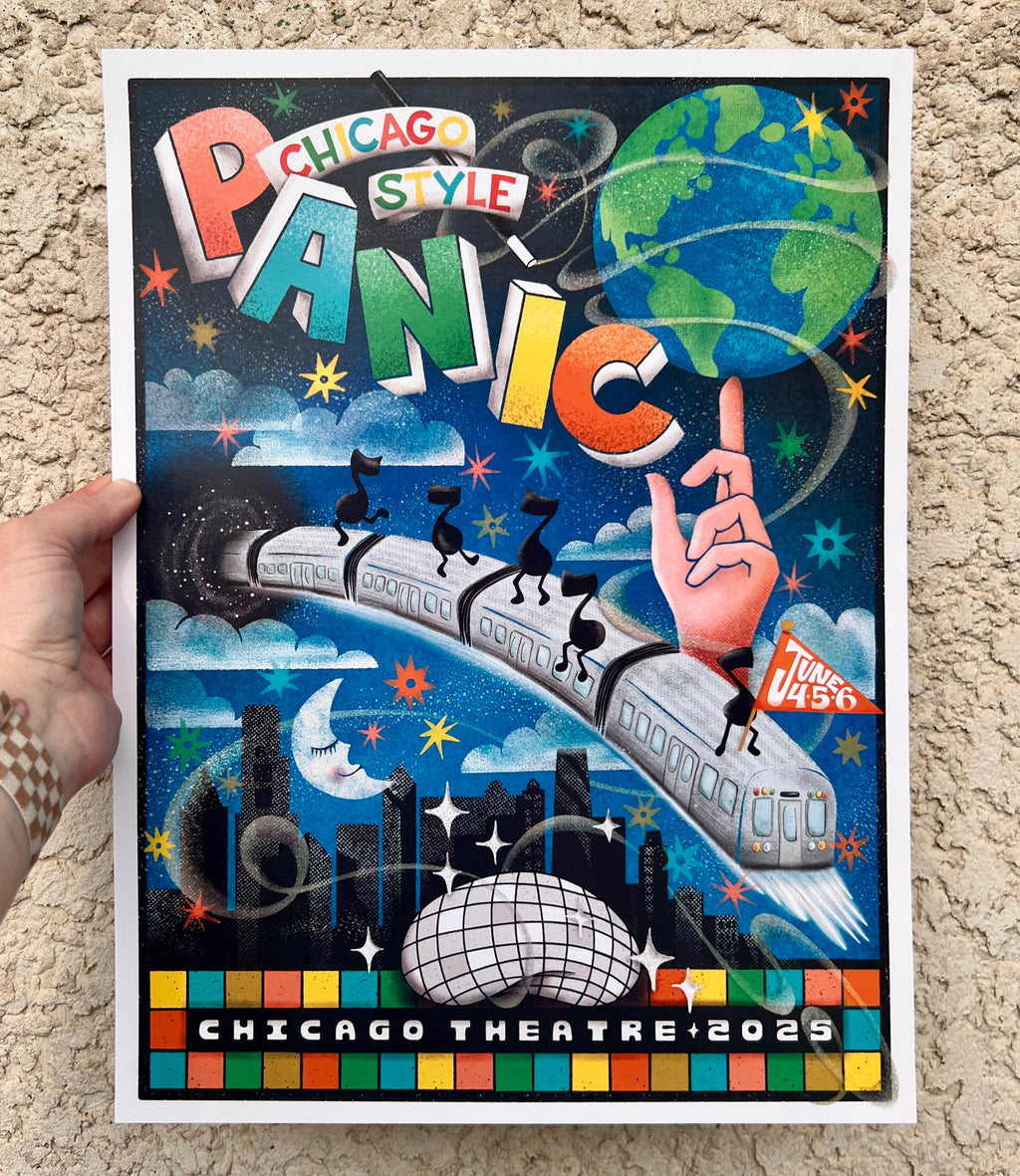 Chicago-Style Panic 2025 Chicago Theatre Show Poster 2025