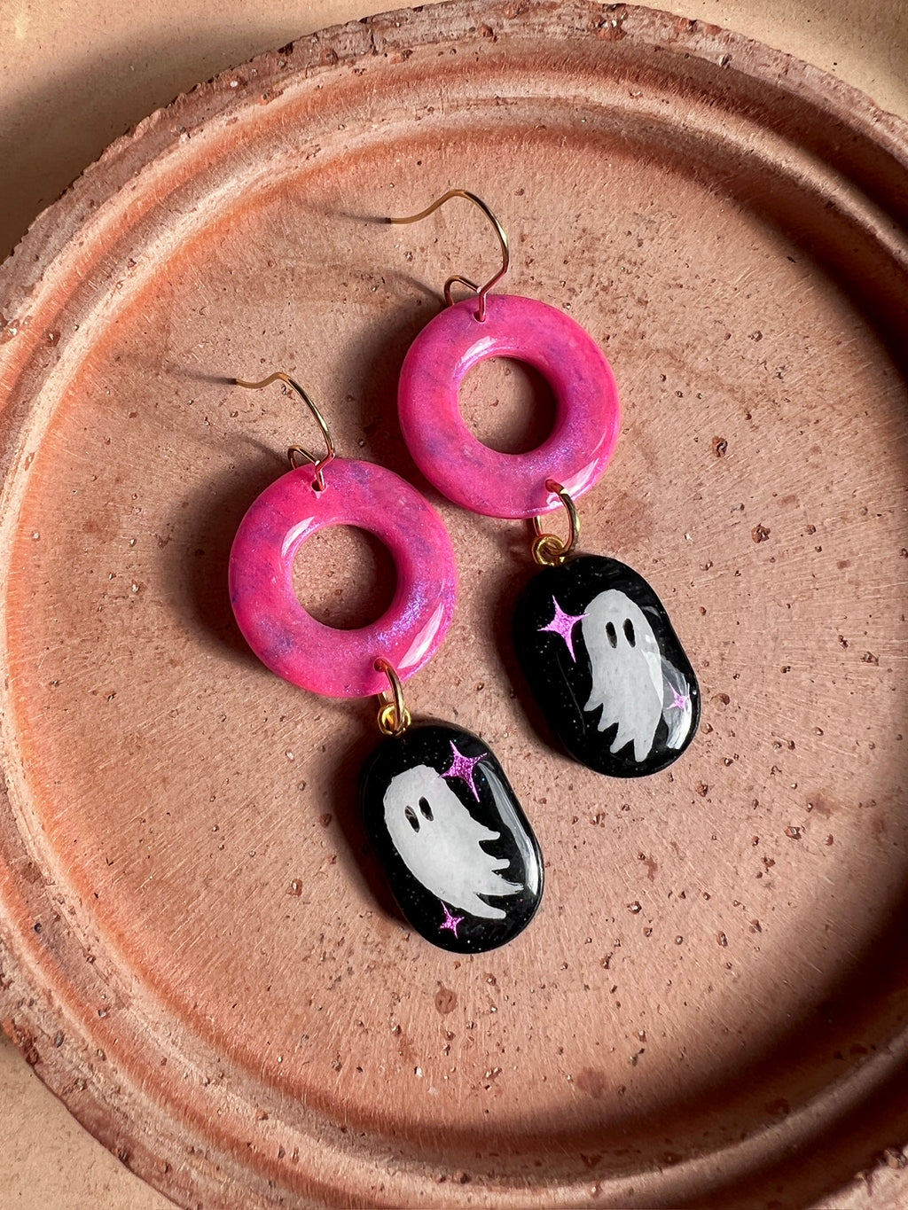 Ghost Donut dangles