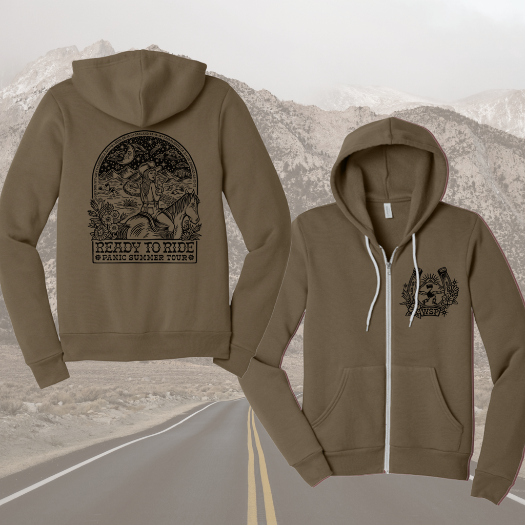 *Pre-order* PANIC Summer Tour Unisex Zip up Hoodies