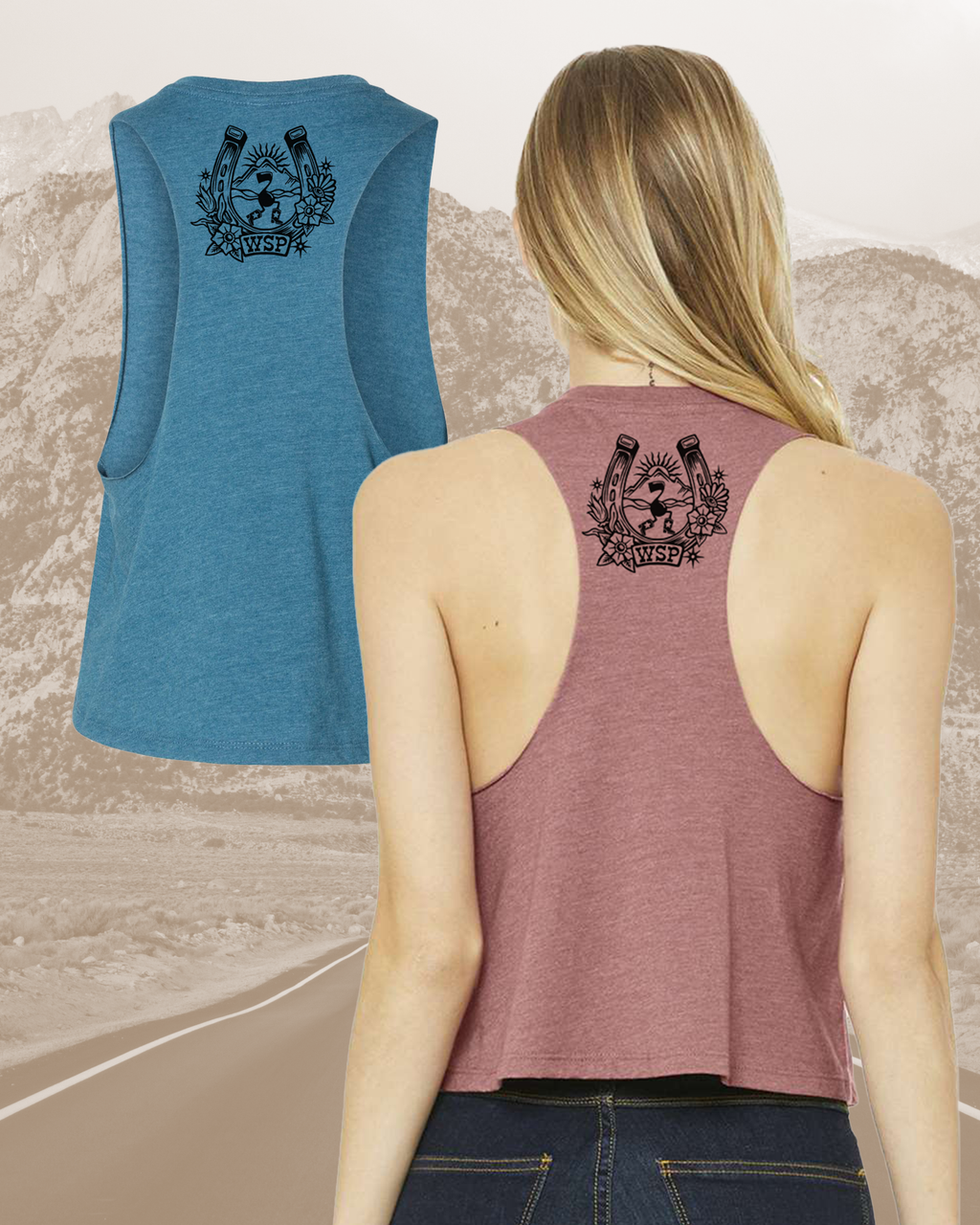 *Pre-order* PANIC Summer Tour Crop Muscle Tanks