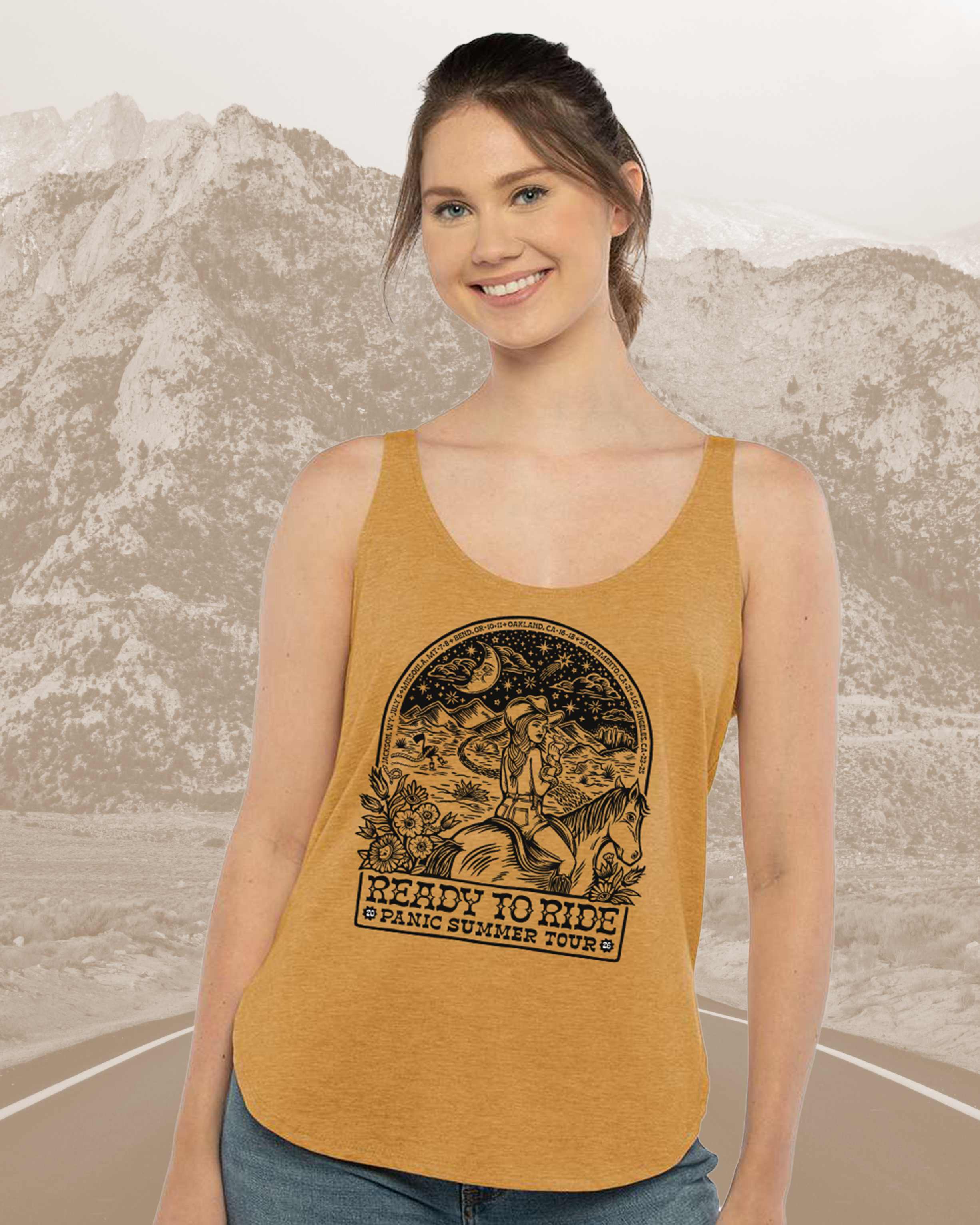 *Pre-order* PANIC Summer Tour Festival Tanks