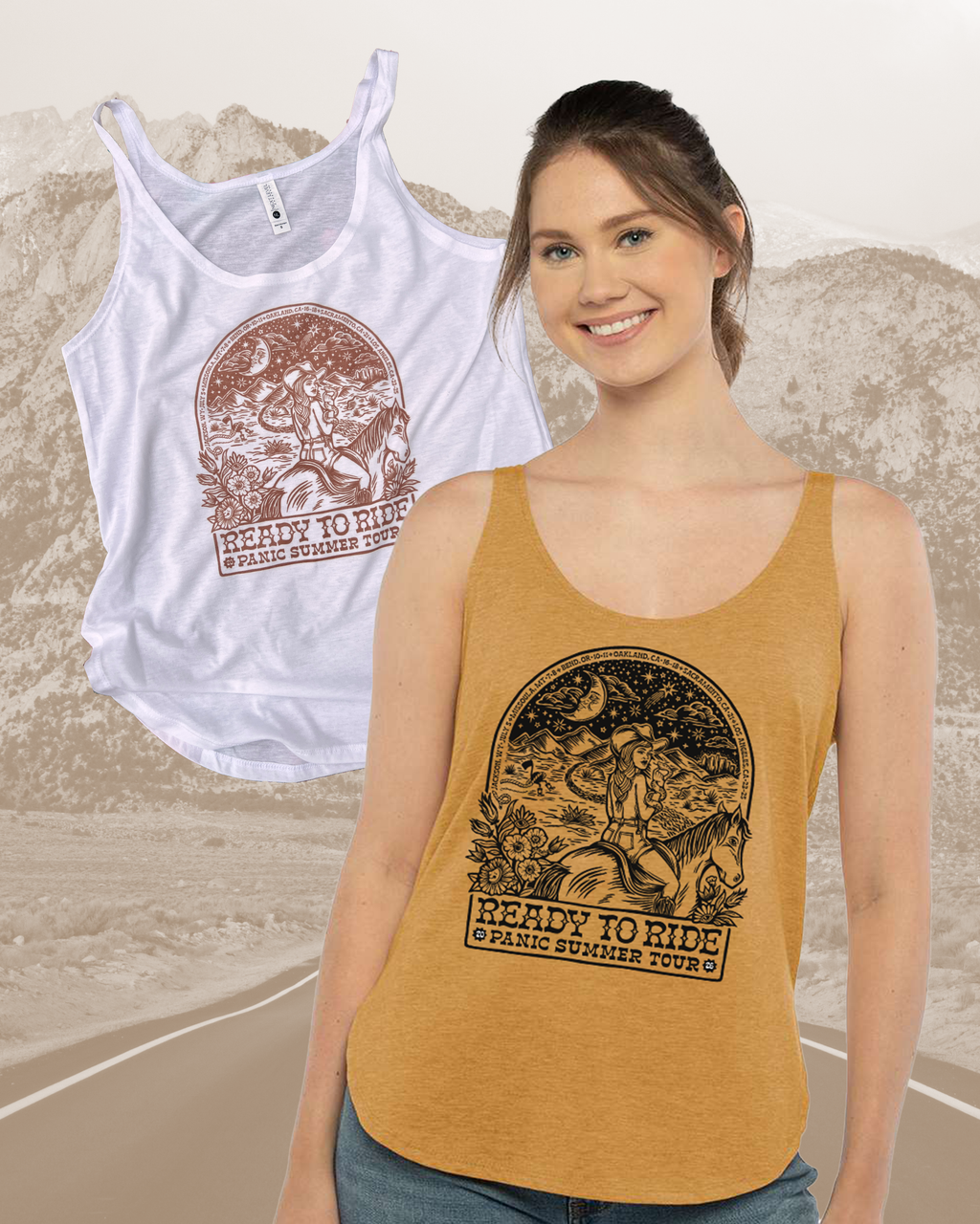 *Pre-order* PANIC Summer Tour Festival Tanks