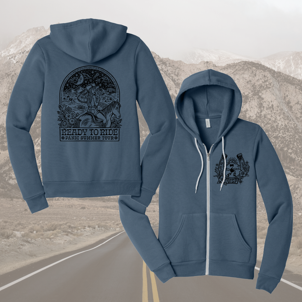 *Pre-order* PANIC Summer Tour Unisex Zip up Hoodies