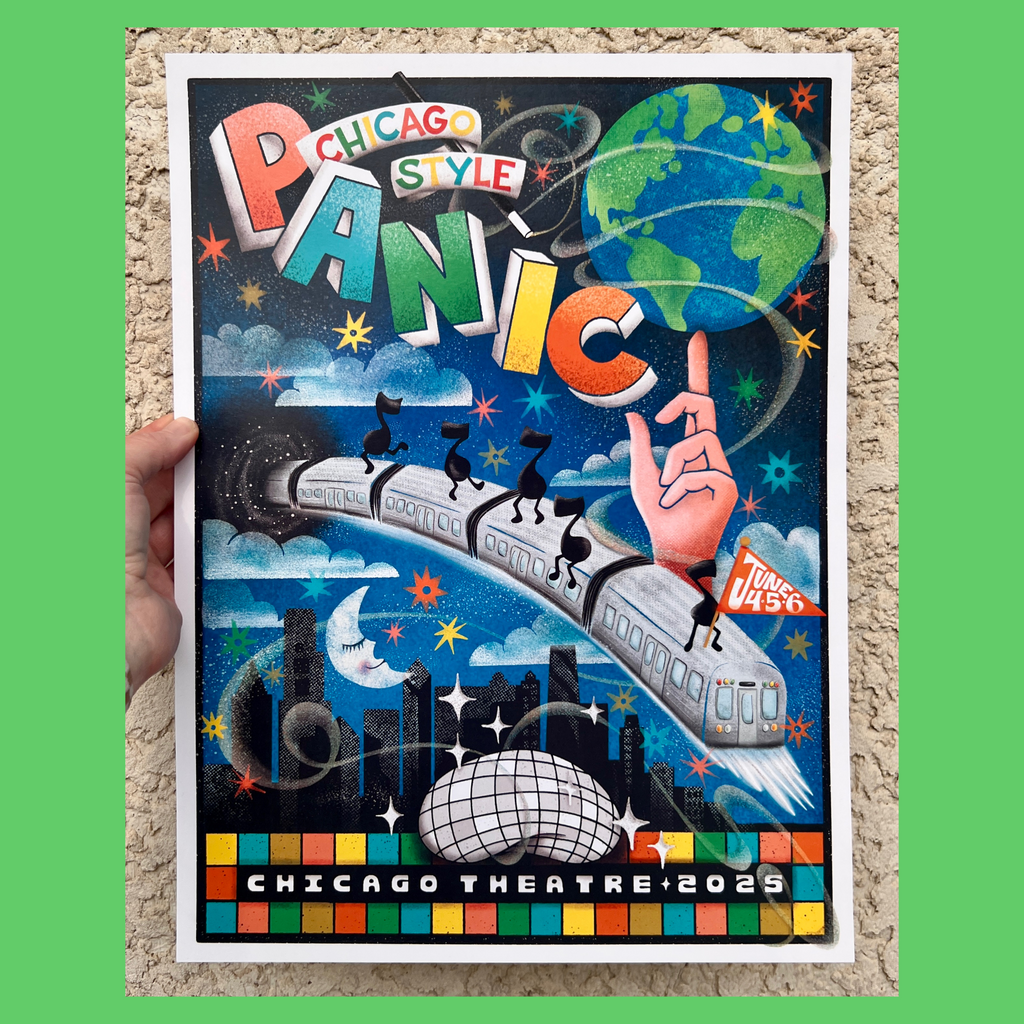 Chicago-Style Panic 2025 Chicago Theatre Show Poster 2025