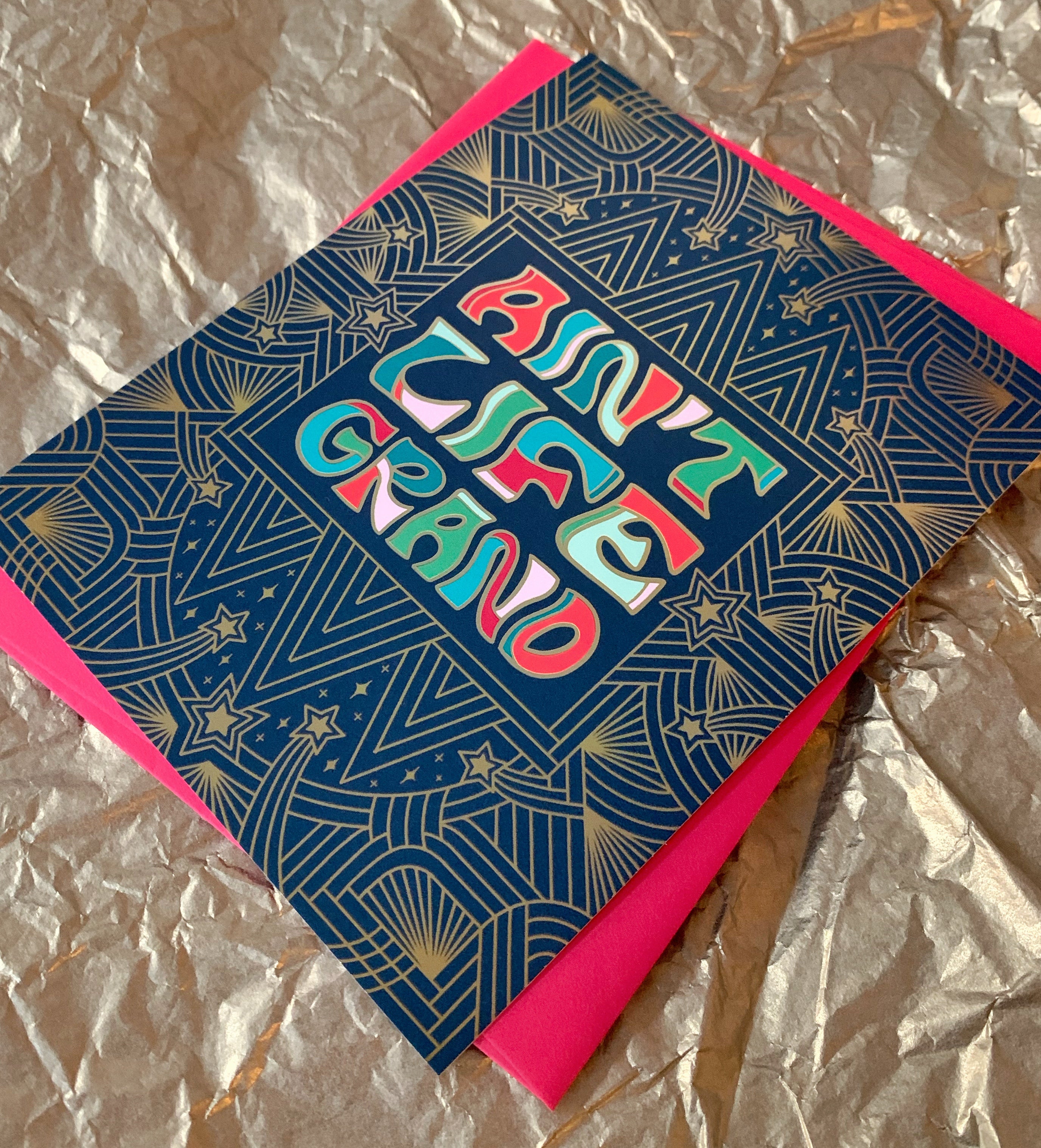 Ain't Life Grand Widespread Panic inspired Christmas Card