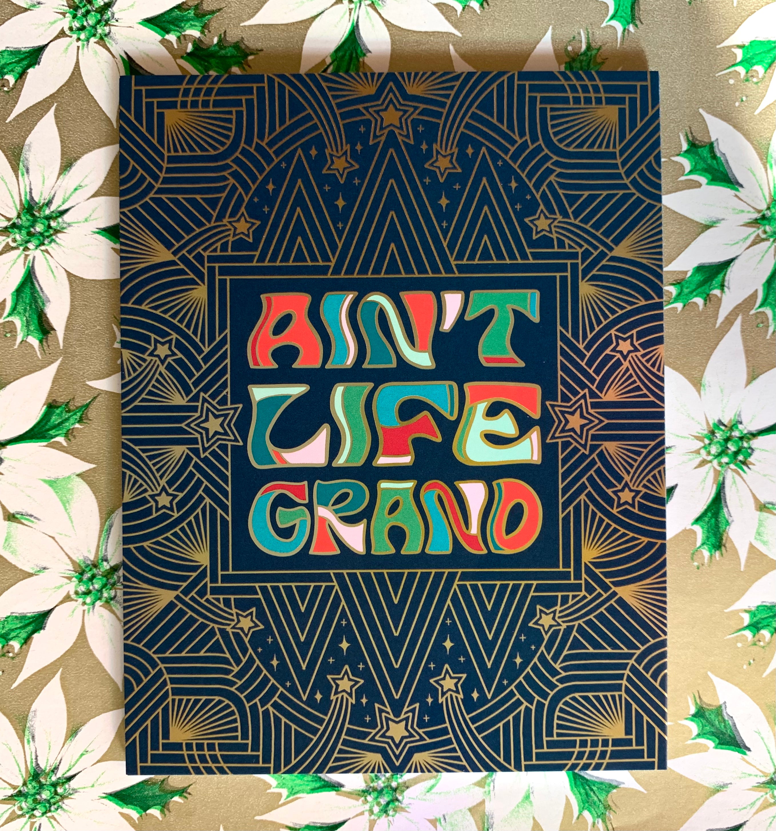 Ain't Life Grand Widespread Panic inspired Christmas Card