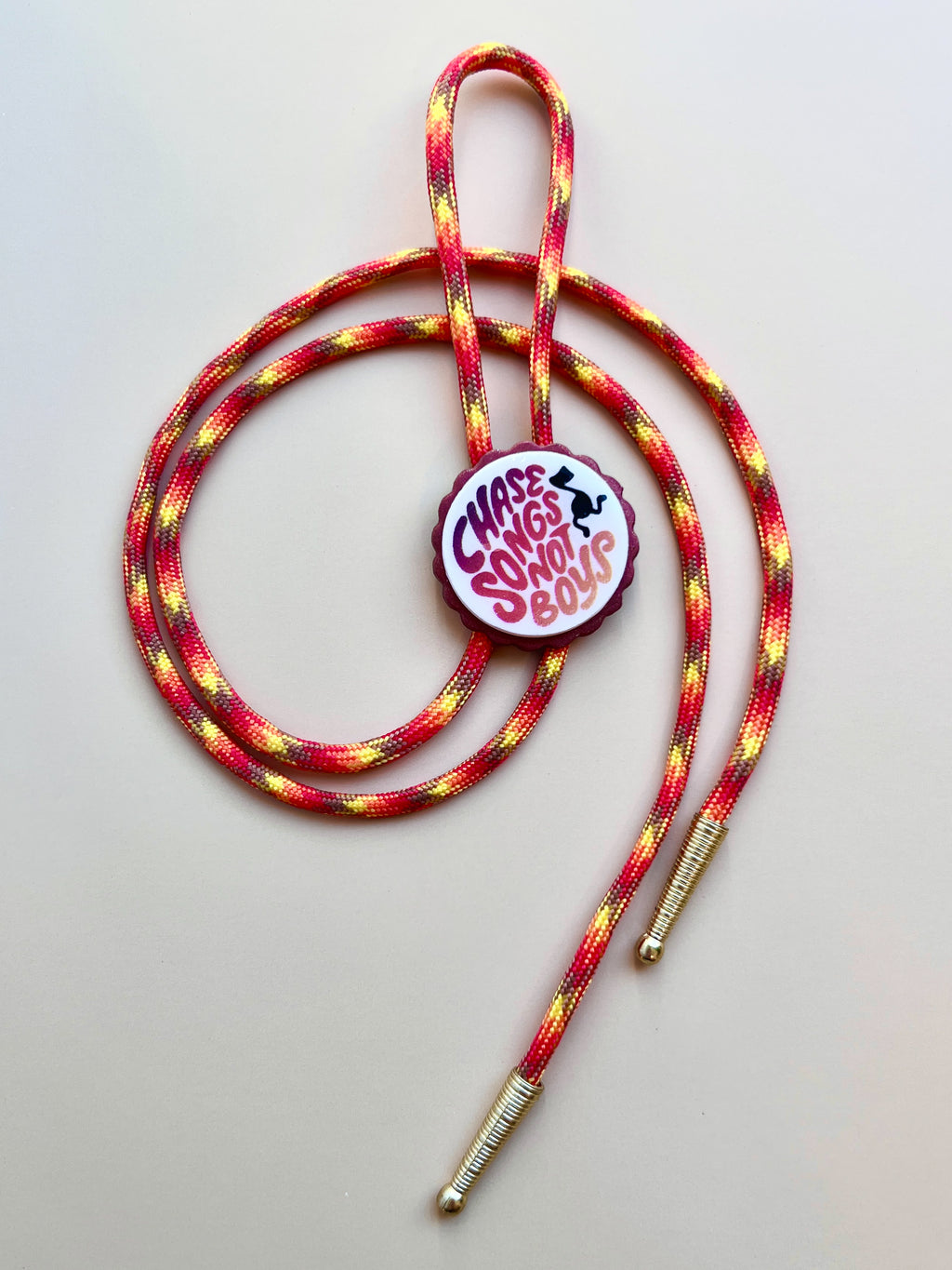 'Chase Songs Not Boys' Bolo Ties