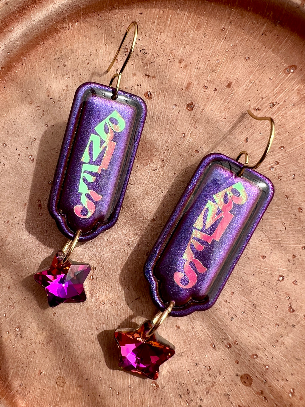 BMFS Color Shift Holographic Dangles