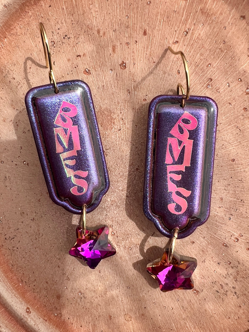 BMFS Color Shift Holographic Dangles