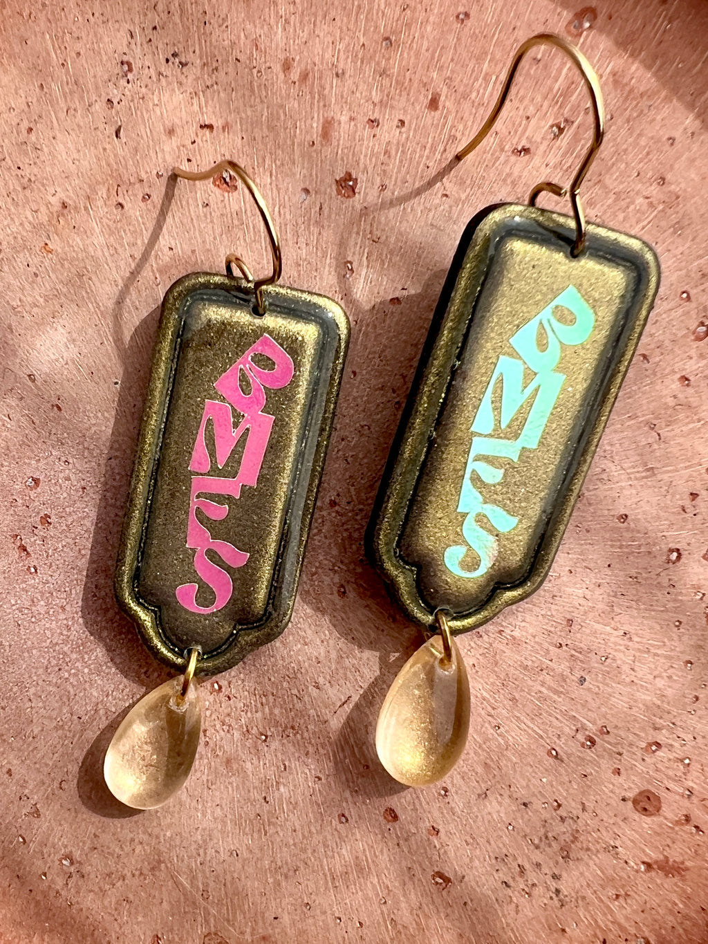 BMFS Color Shift Holographic Dangles