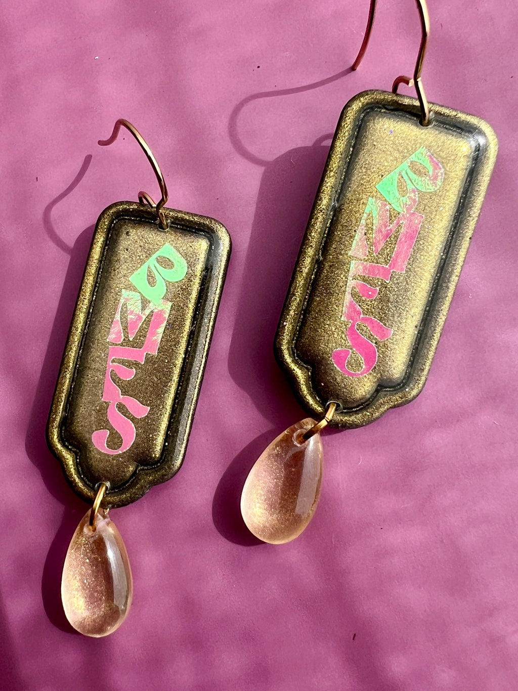 BMFS Color Shift Holographic Dangles