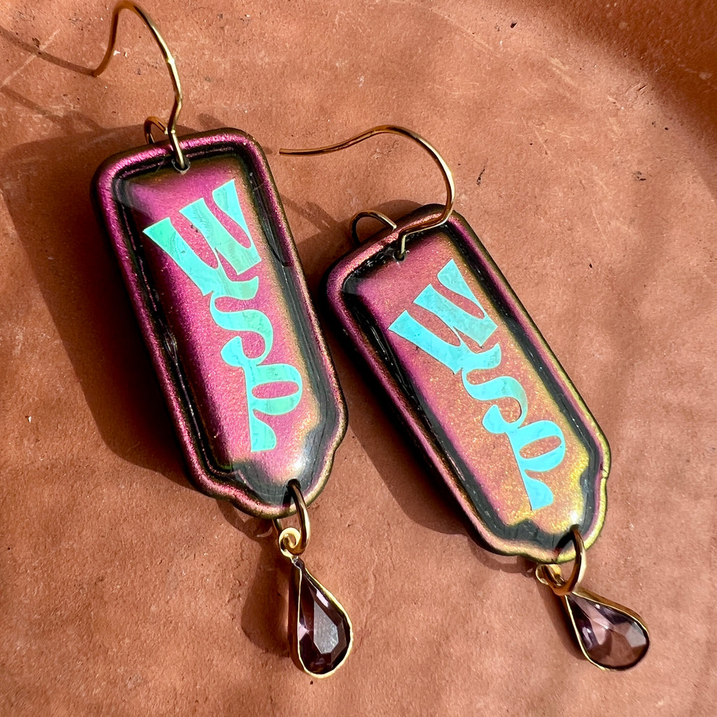 WSP Panic Color Shift Holographic Dangles