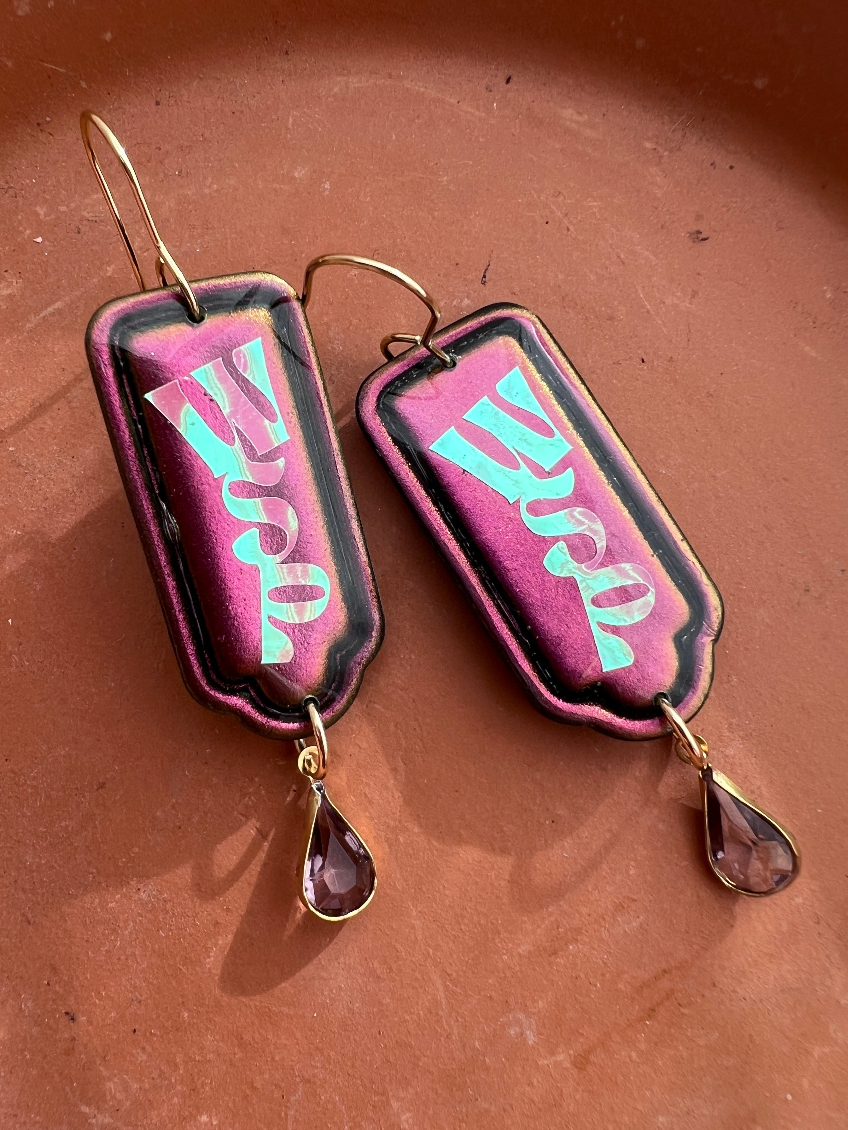 WSP Panic Color Shift Holographic Dangles