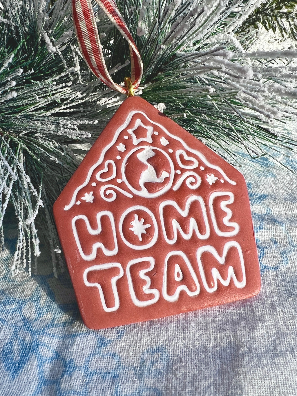 HOME TEAM Gingerbread House Widespread Panic Inspired Ornament