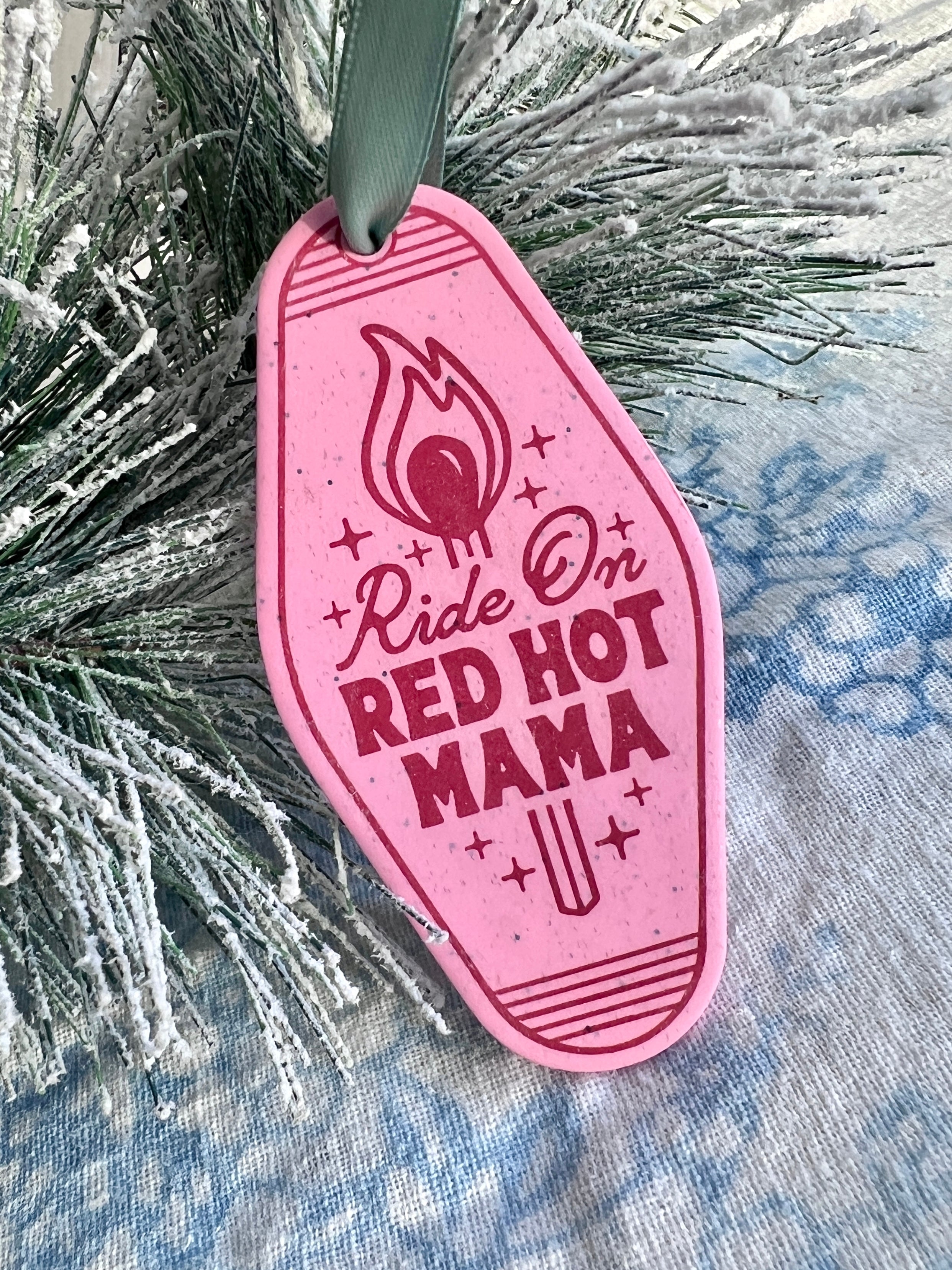 Red Hot Mama Motel Keychain Widespread Panic inspired Ornament (Copy)