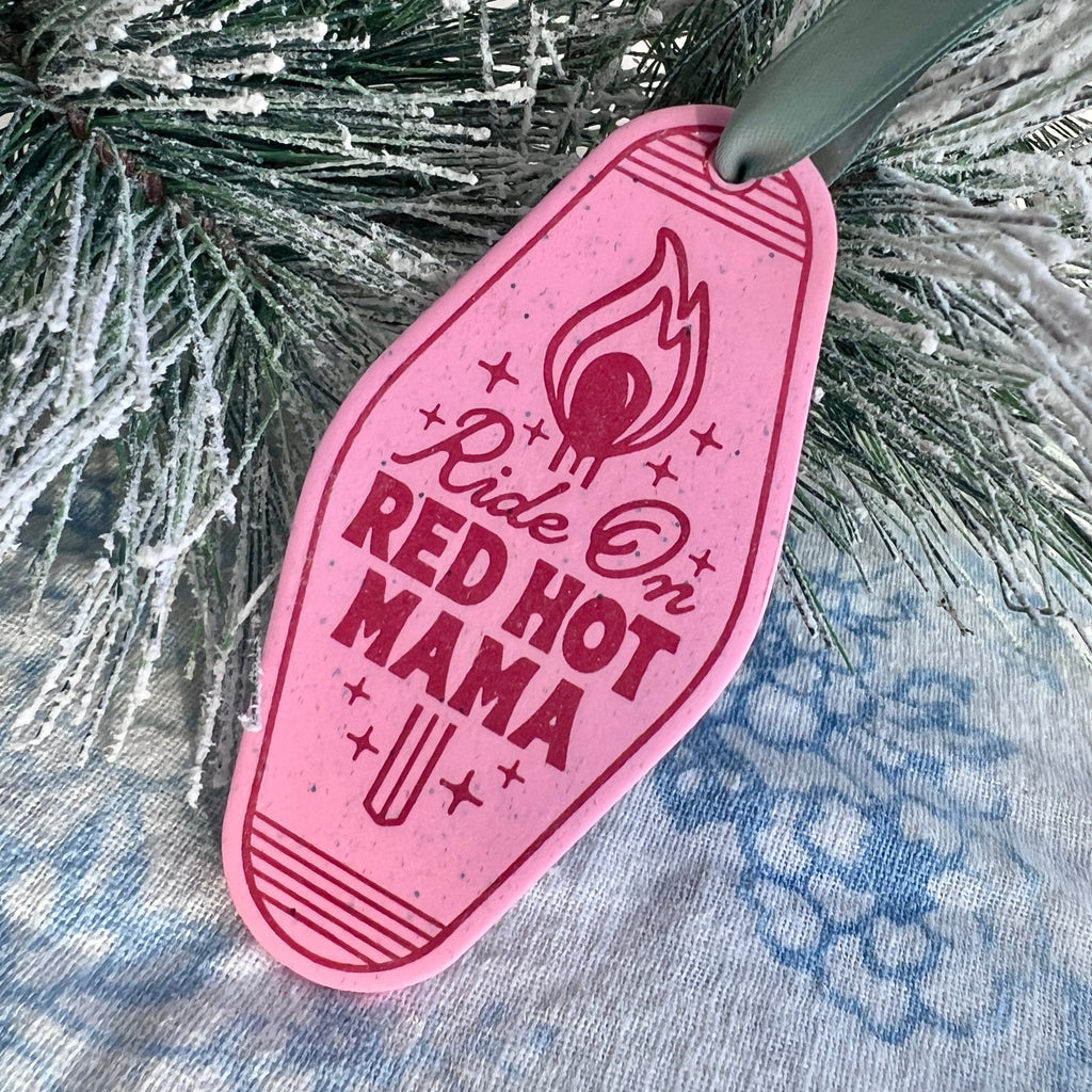 Red Hot Mama Motel Keychain Widespread Panic inspired Ornament (Copy)