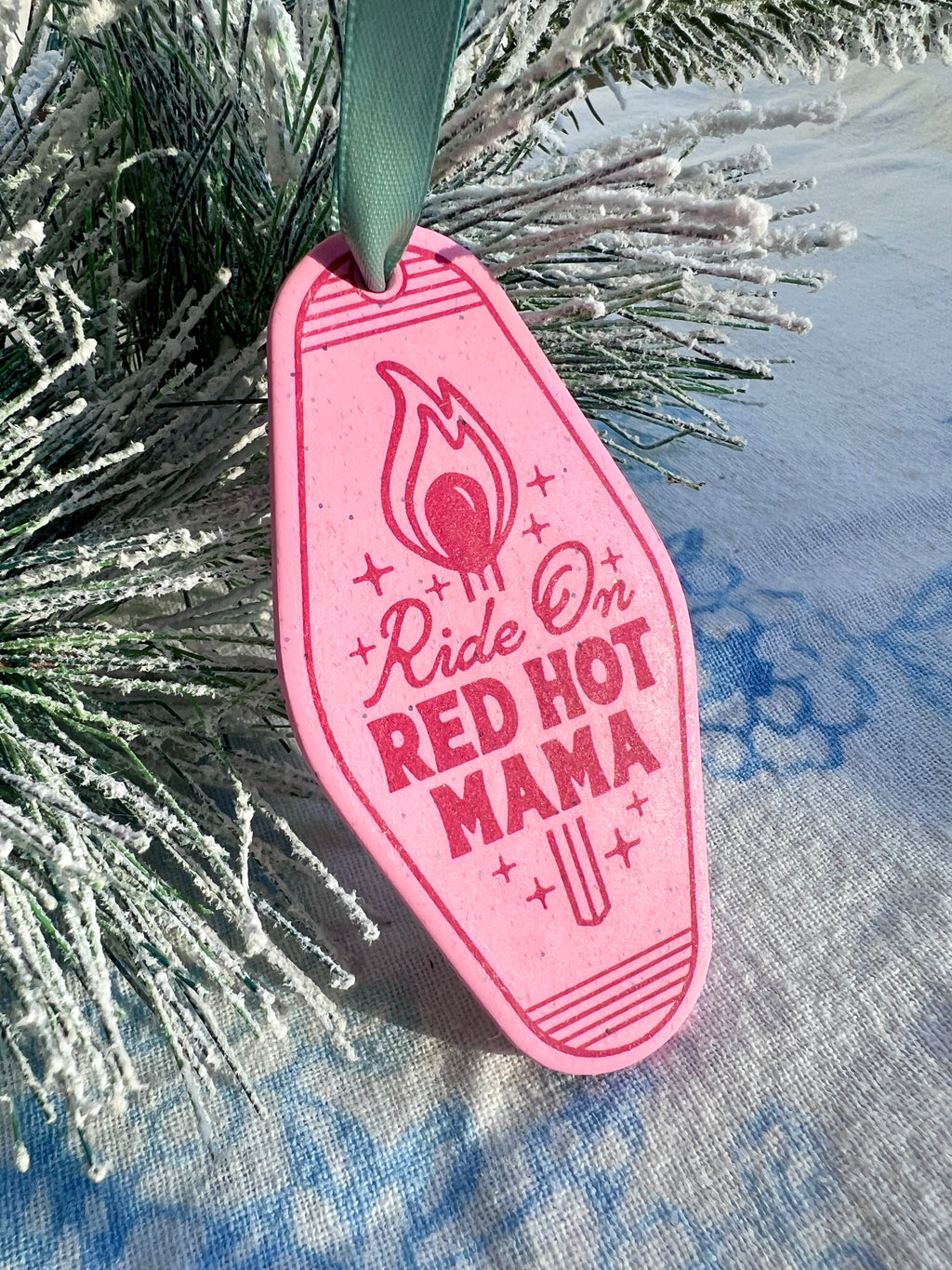 Red Hot Mama Motel Keychain Widespread Panic inspired Ornament (Copy)