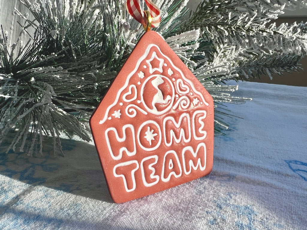 HOME TEAM Gingerbread House Widespread Panic Inspired Ornament