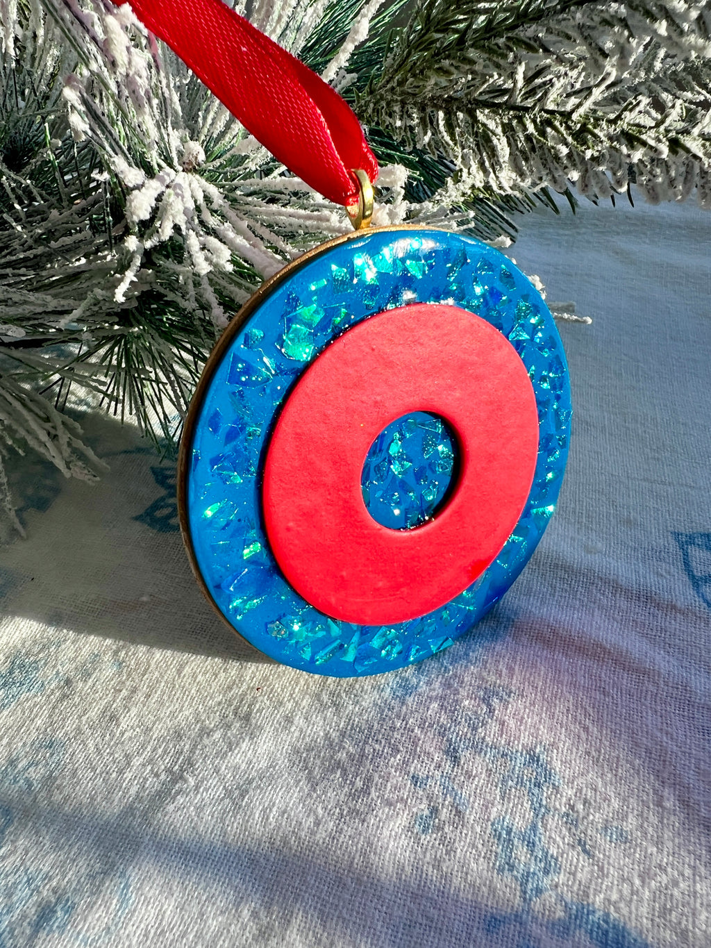 Phish Holographic Opal Donut Ornament