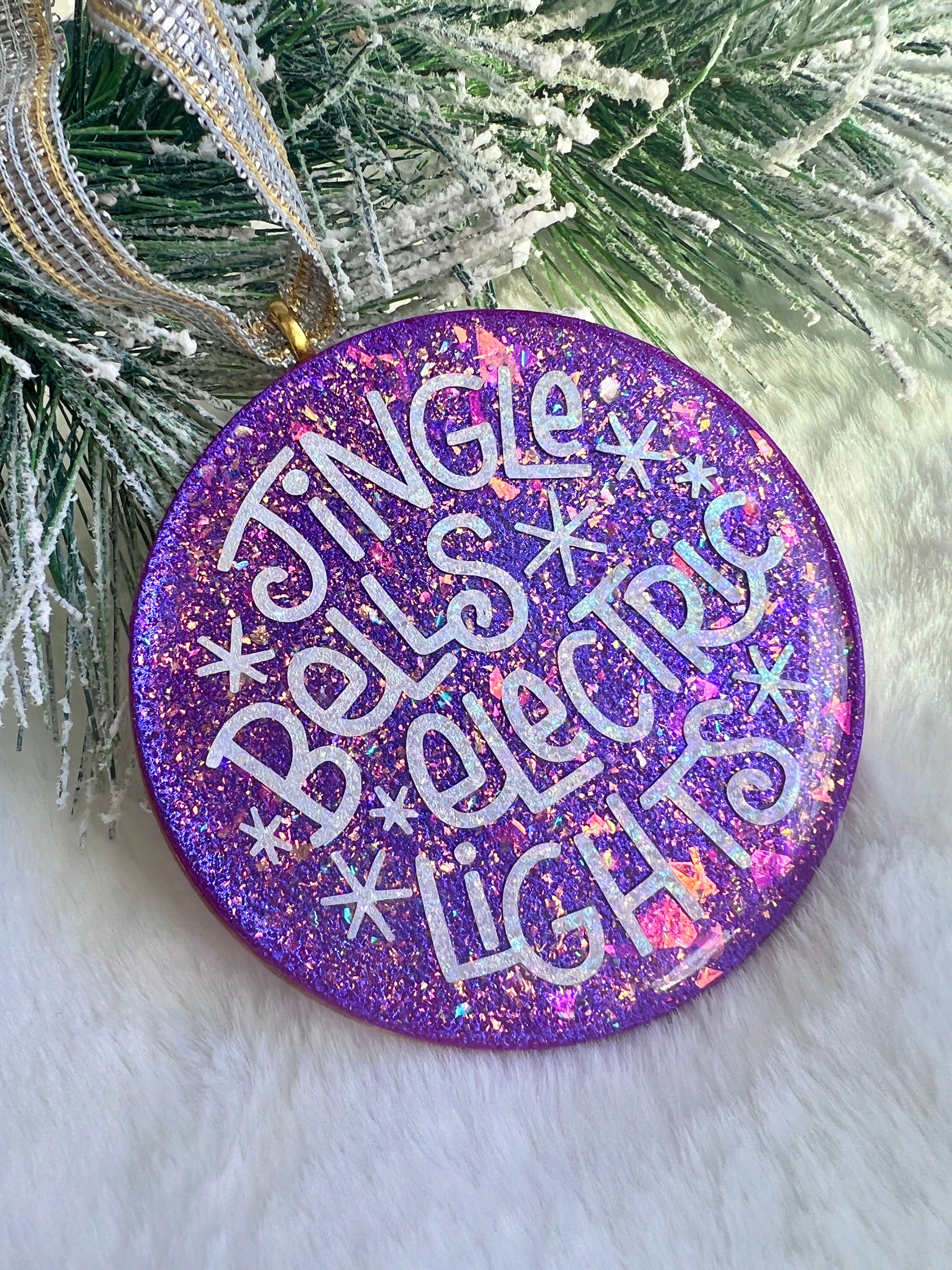 Christmas Katy Widespread Panic Inspired Lyric Ornament
