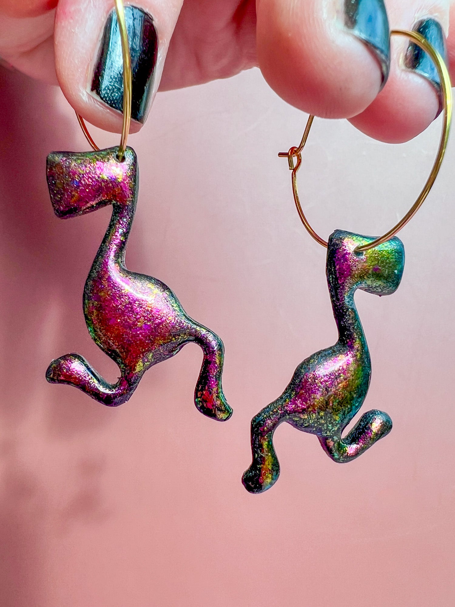 Color Shifting Running Note Rager Hoops