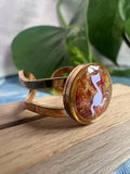 Running Note Faux Stone Rings