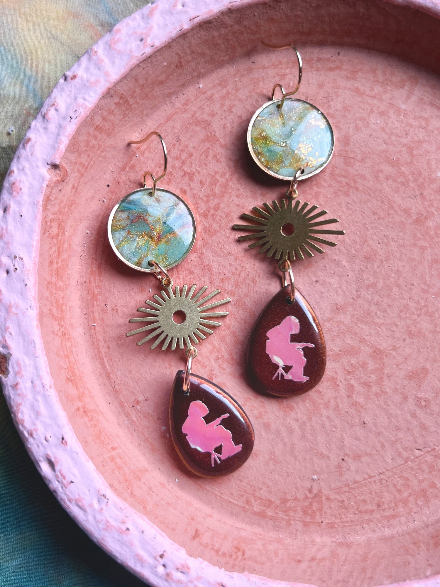 Mossy Mikey Vision Dangle Earrings