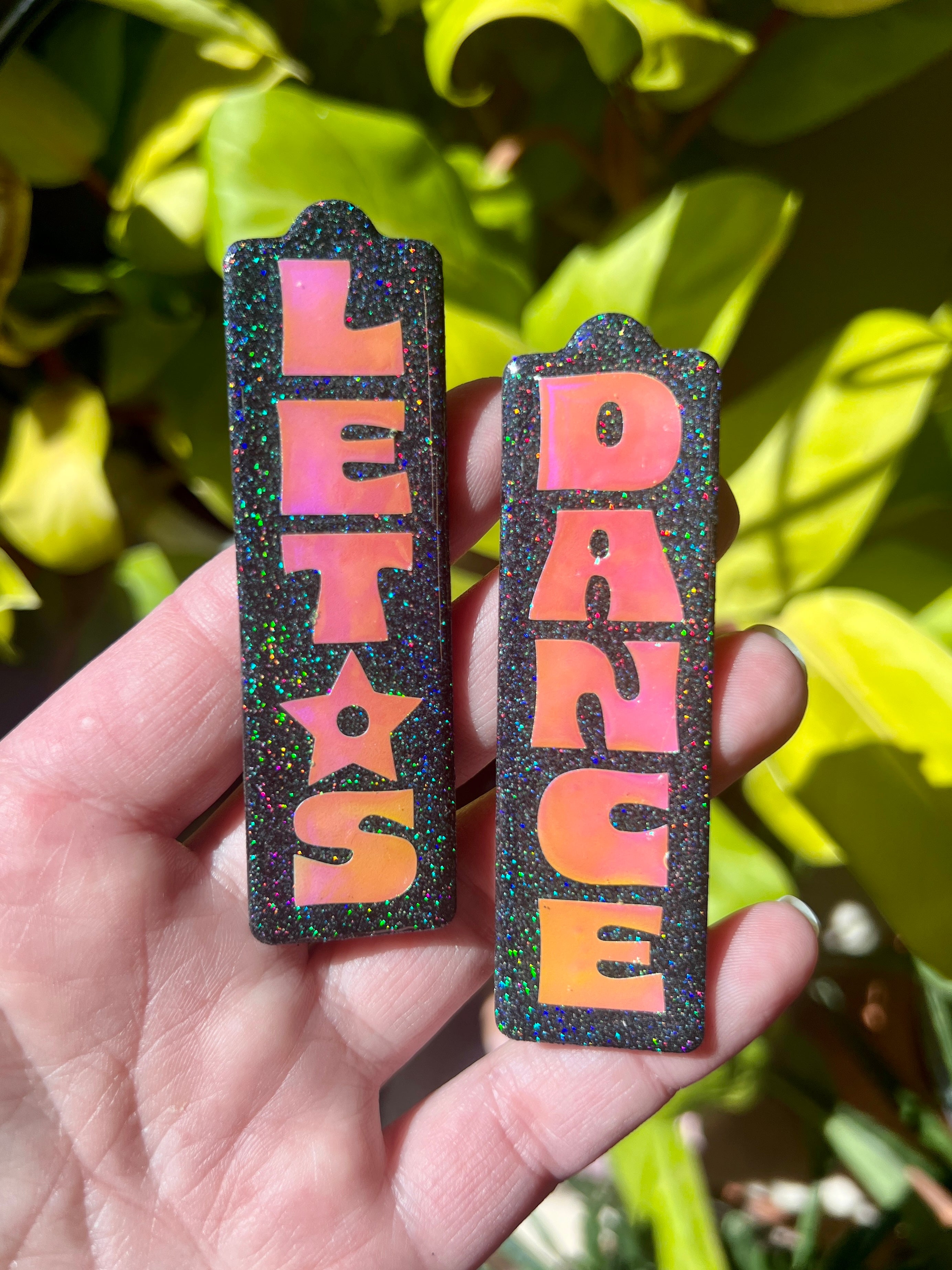 Let's Dance Bowie-inspired Earrings
