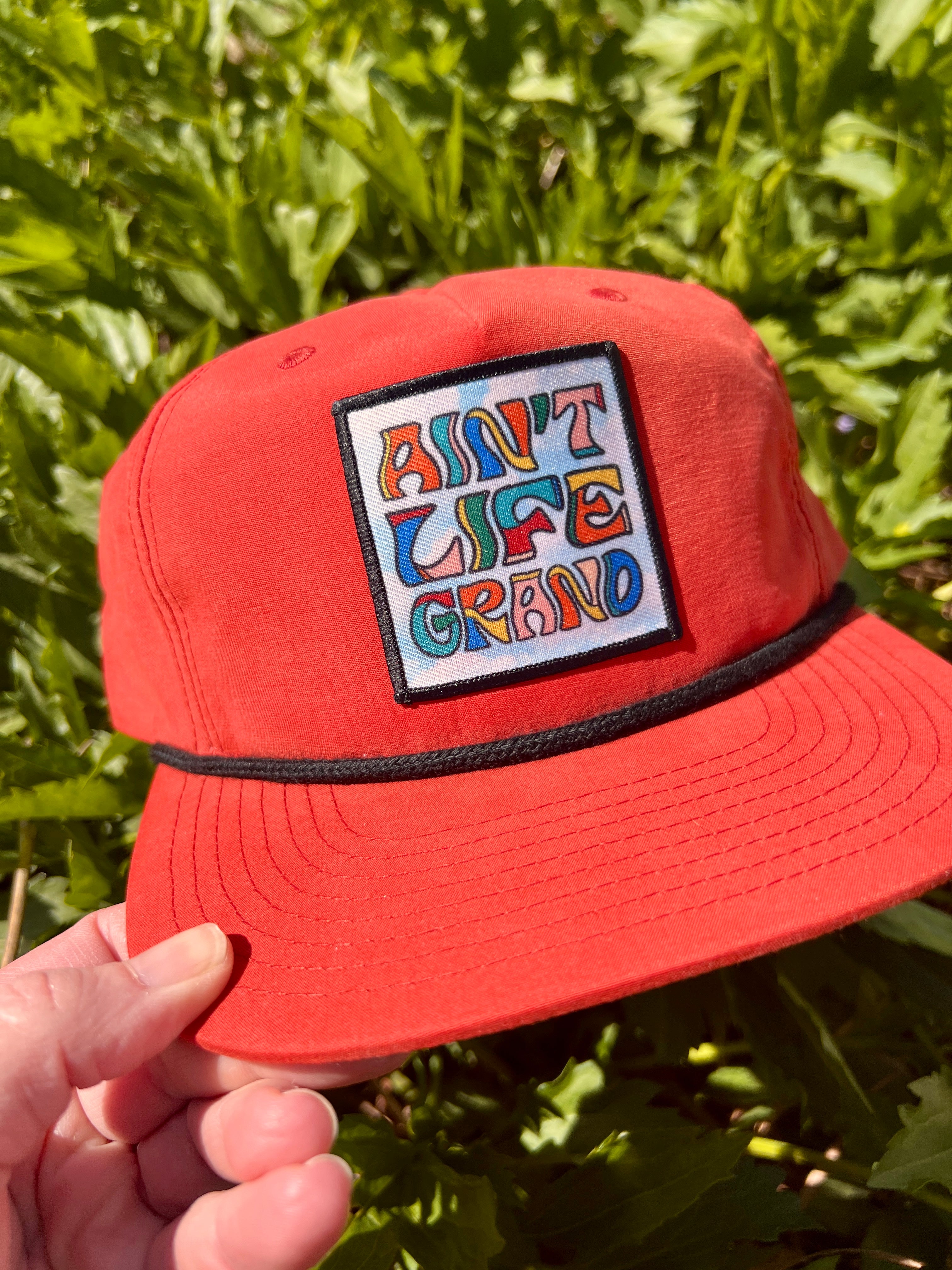 Ain't Life Grand Hat - Tomato
