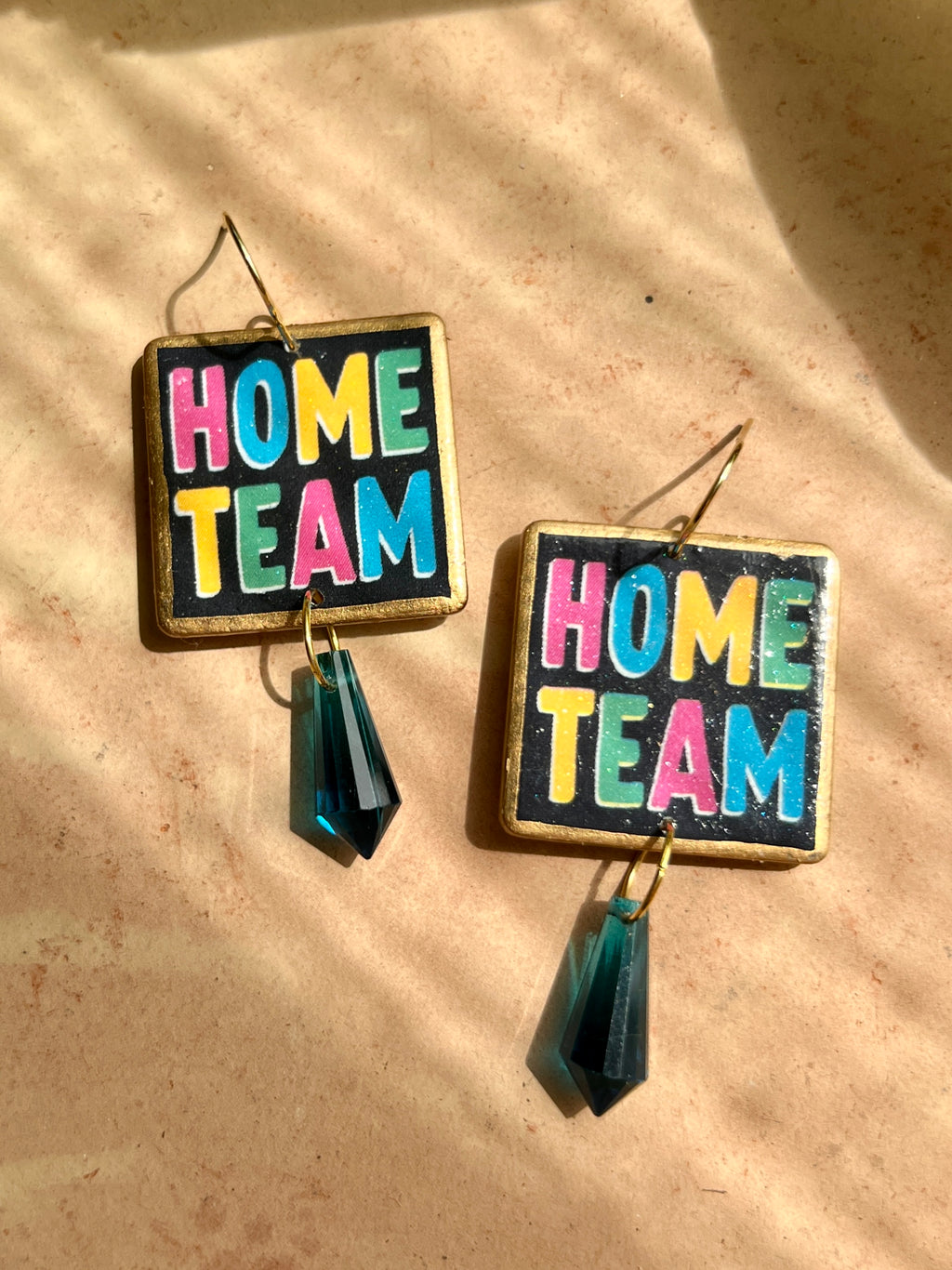 HOME TEAM Squares Earrings - 4 Styles!