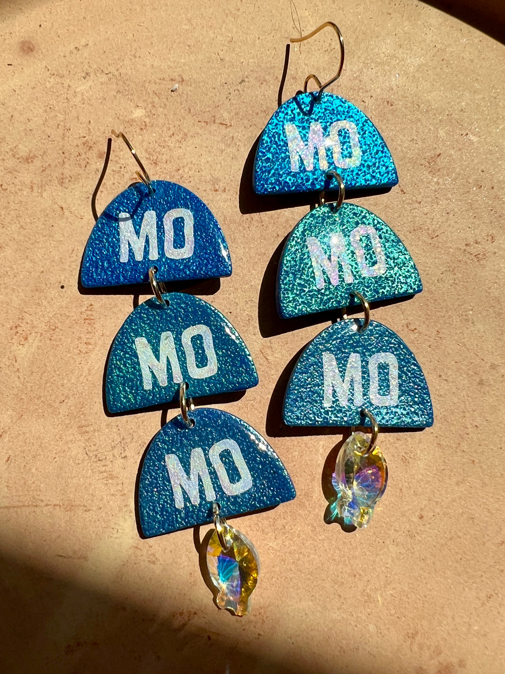 MO MO MO Fishwater Dangle Earrings