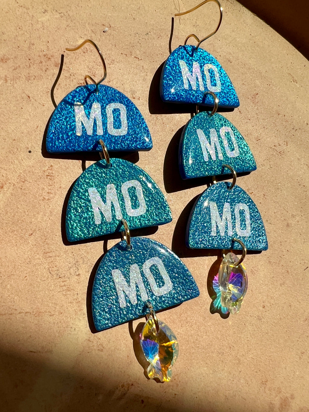 MO MO MO Fishwater Dangle Earrings
