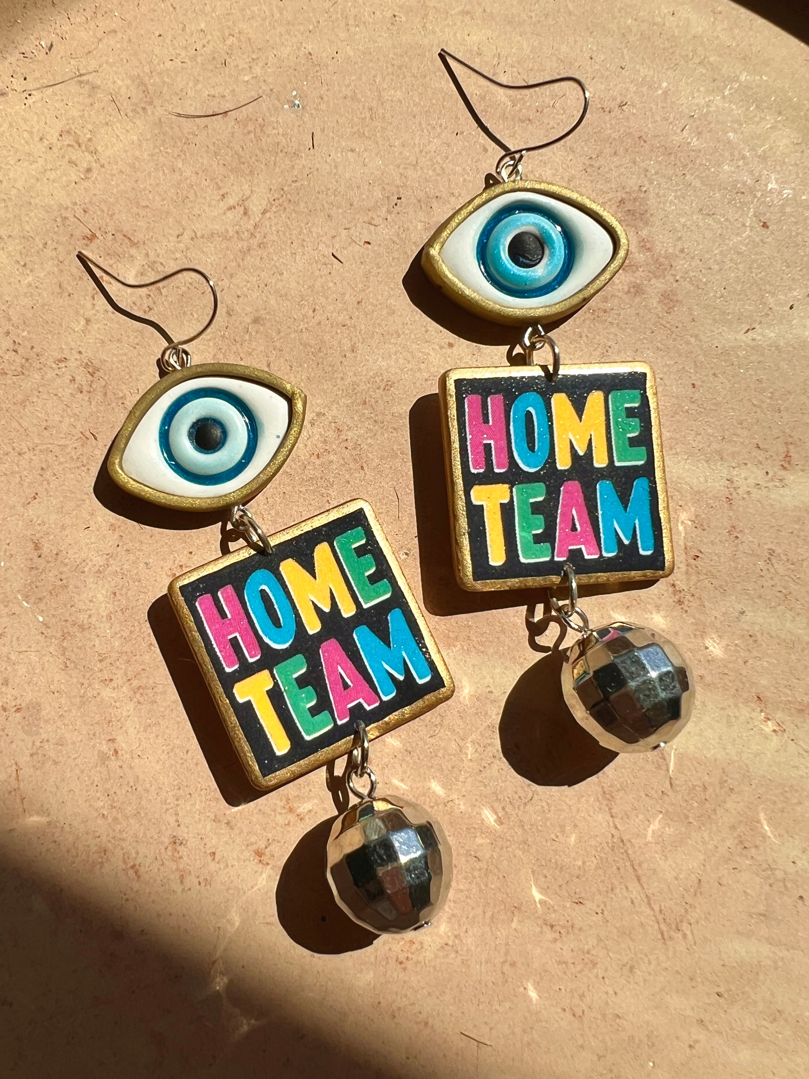 HOME TEAM Squares Earrings - 4 Styles!