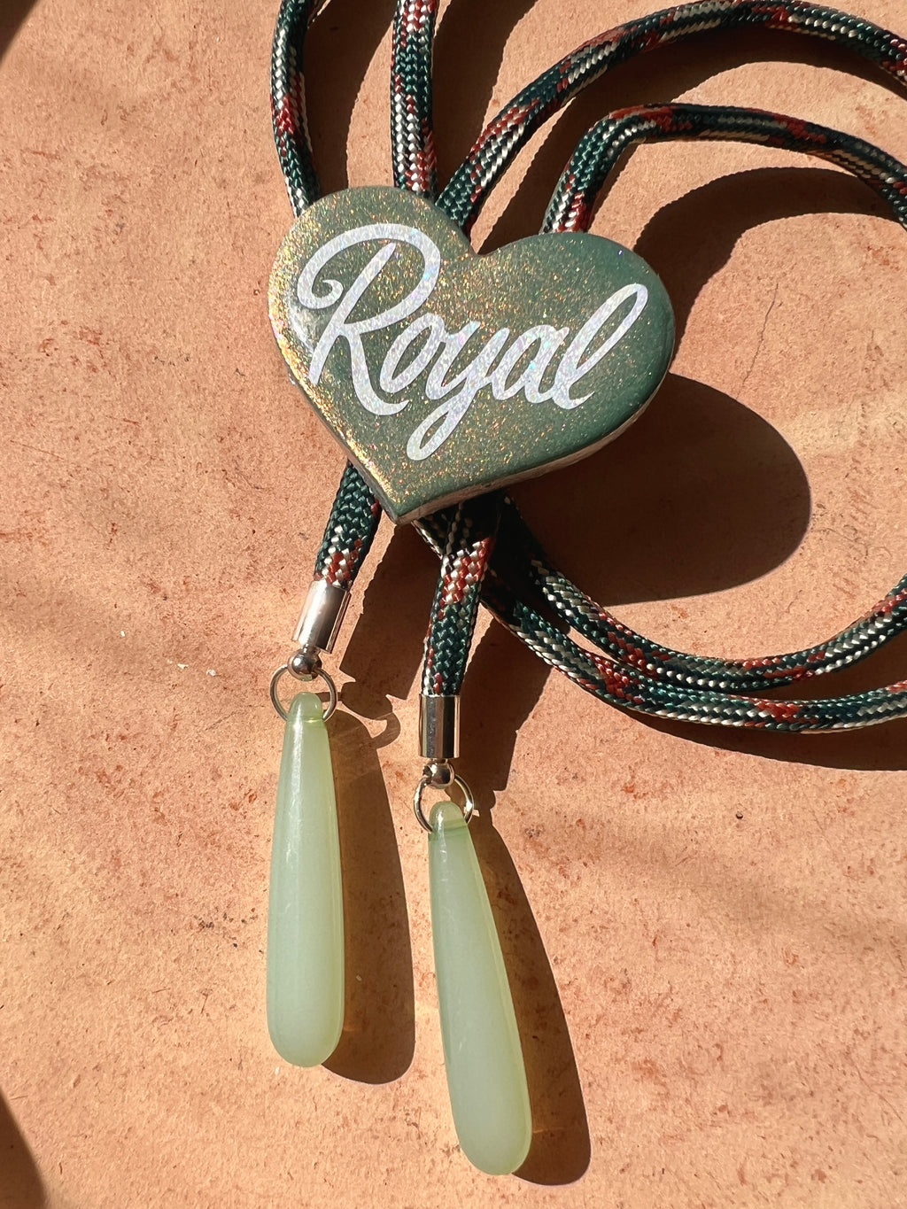 Royal Love Heart Bolo Tie