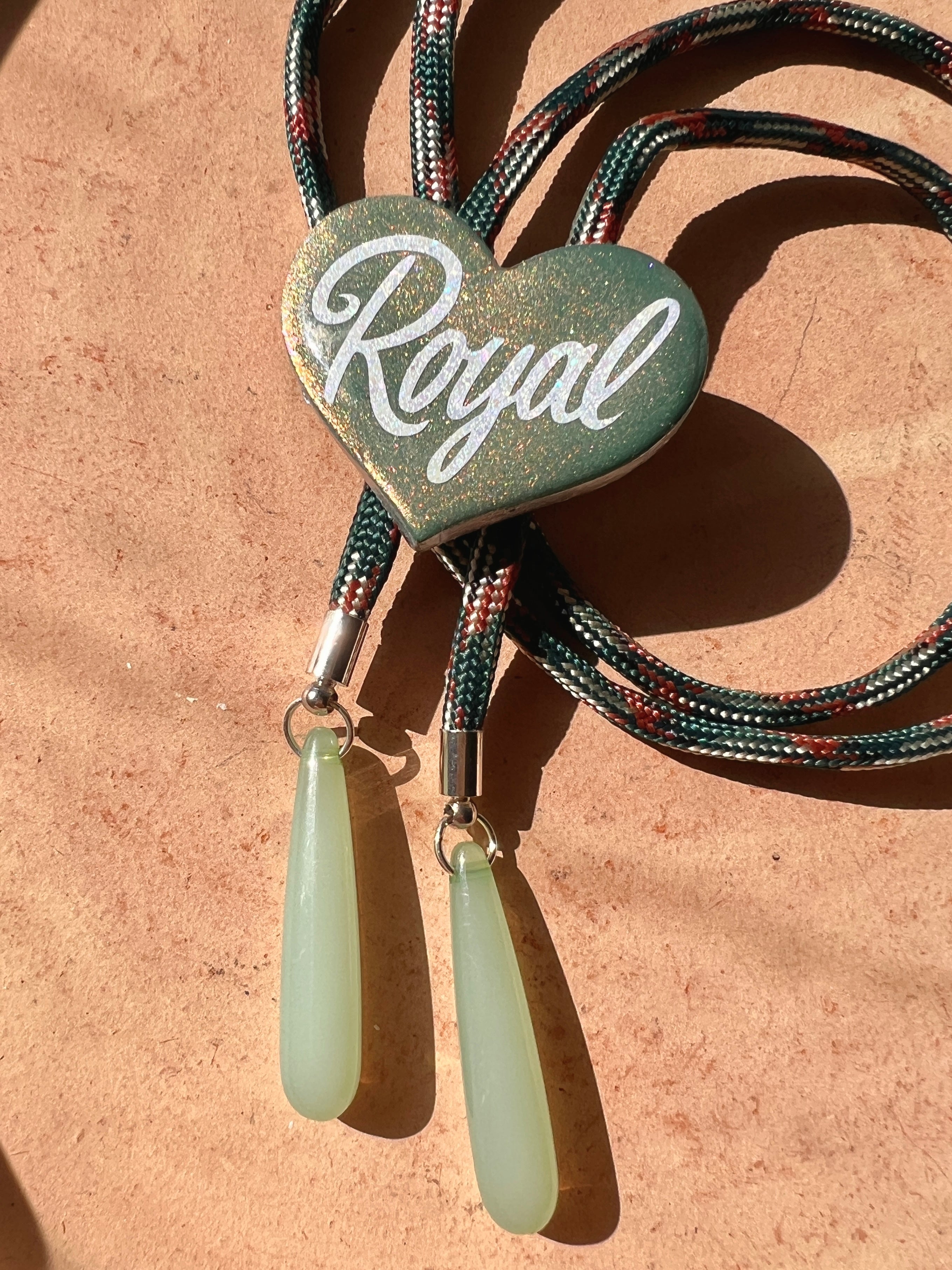 Royal Love Heart Bolo Tie