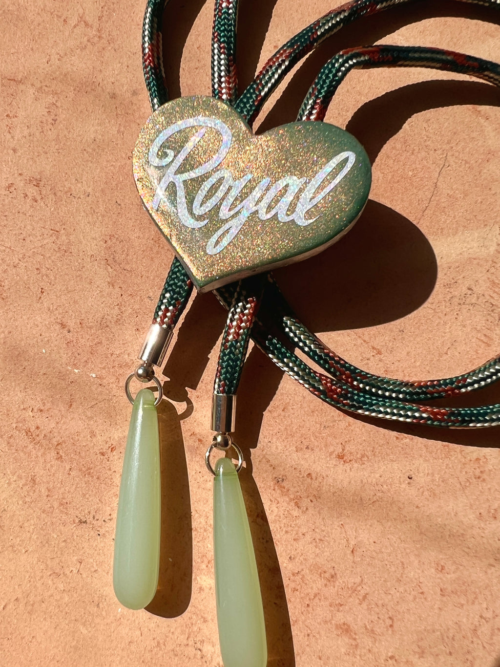 Royal Love Heart Bolo Tie