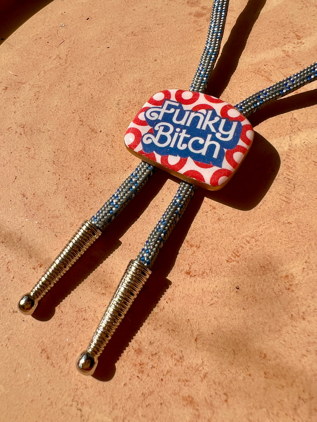 Funky Bitch Phish Donut Bolo Tie