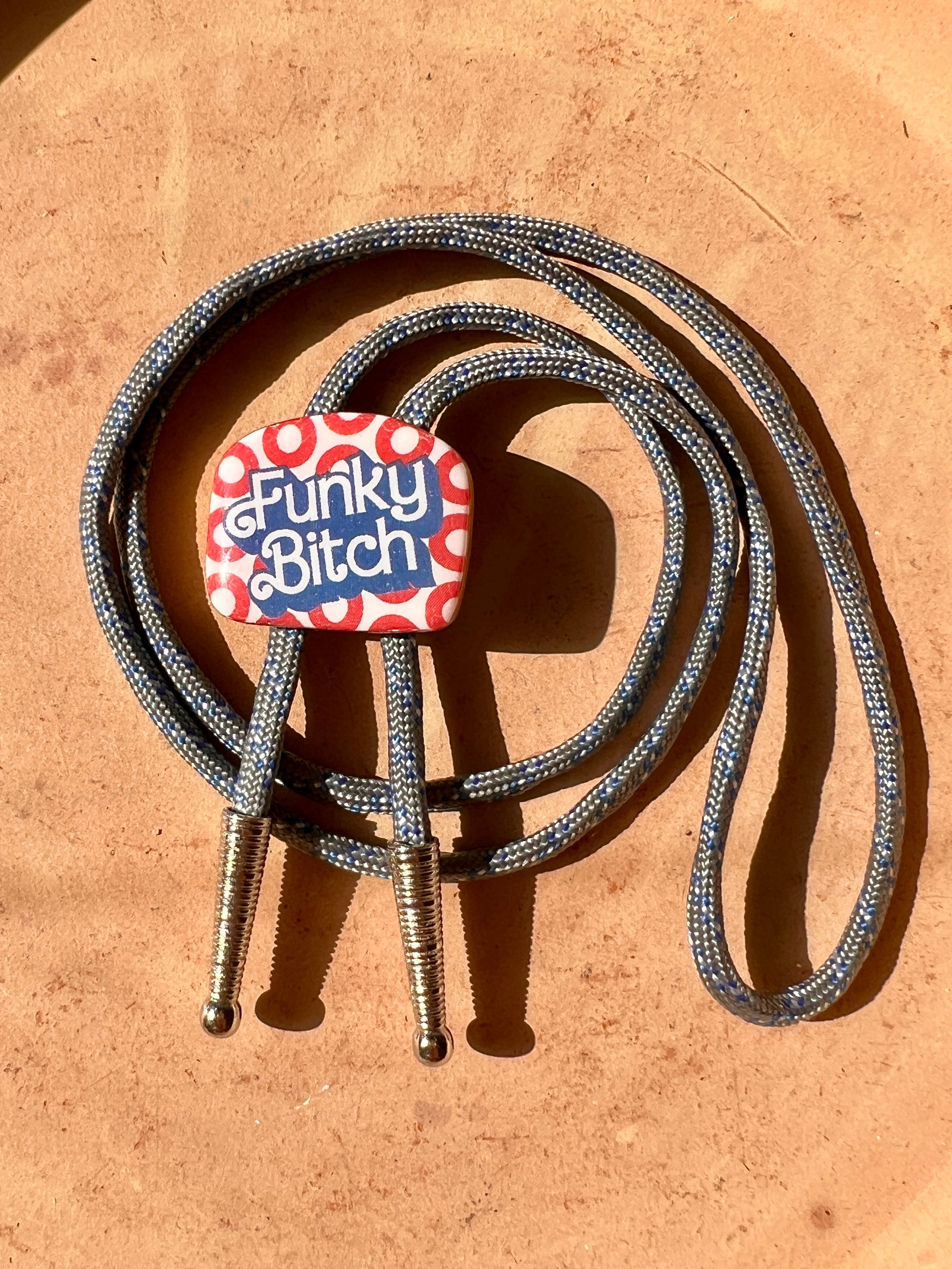 Funky Bitch Phish Donut Bolo Tie