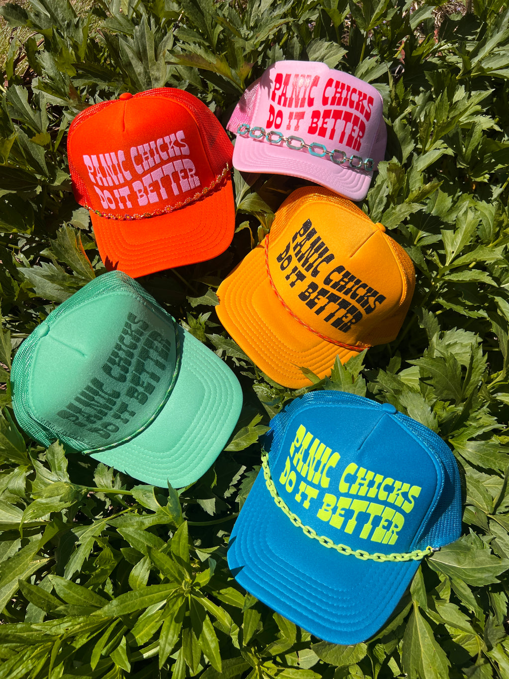 *Limited Edition* Panic Chicks Do It Better Hats