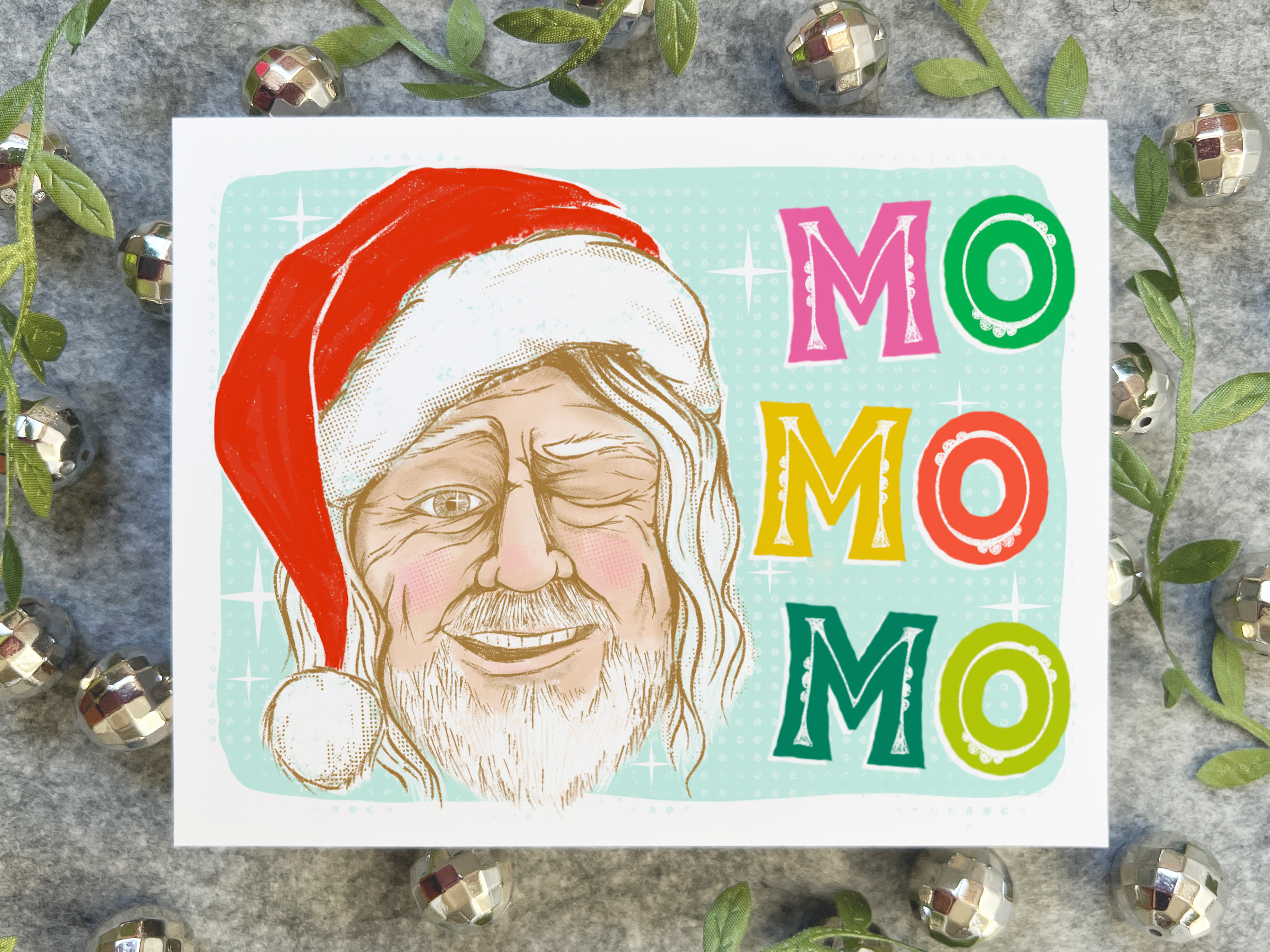 JB Santa MO MO MO Cards