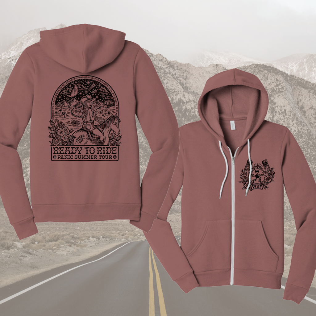 *Pre-order* PANIC Summer Tour Unisex Zip up Hoodies