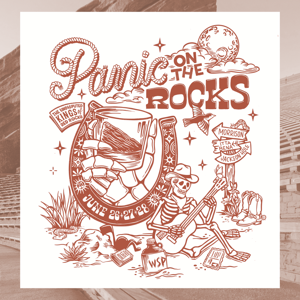 *Pre-order* PANIC on the ROCKS 2026 Unisex Tees