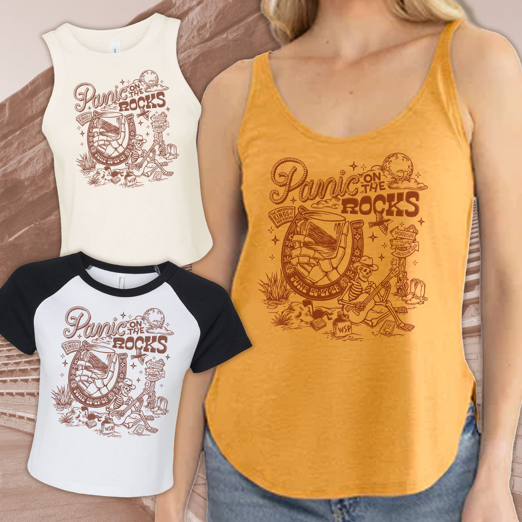 *Pre-order* PANIC on the ROCKS 2026 Ladies Options