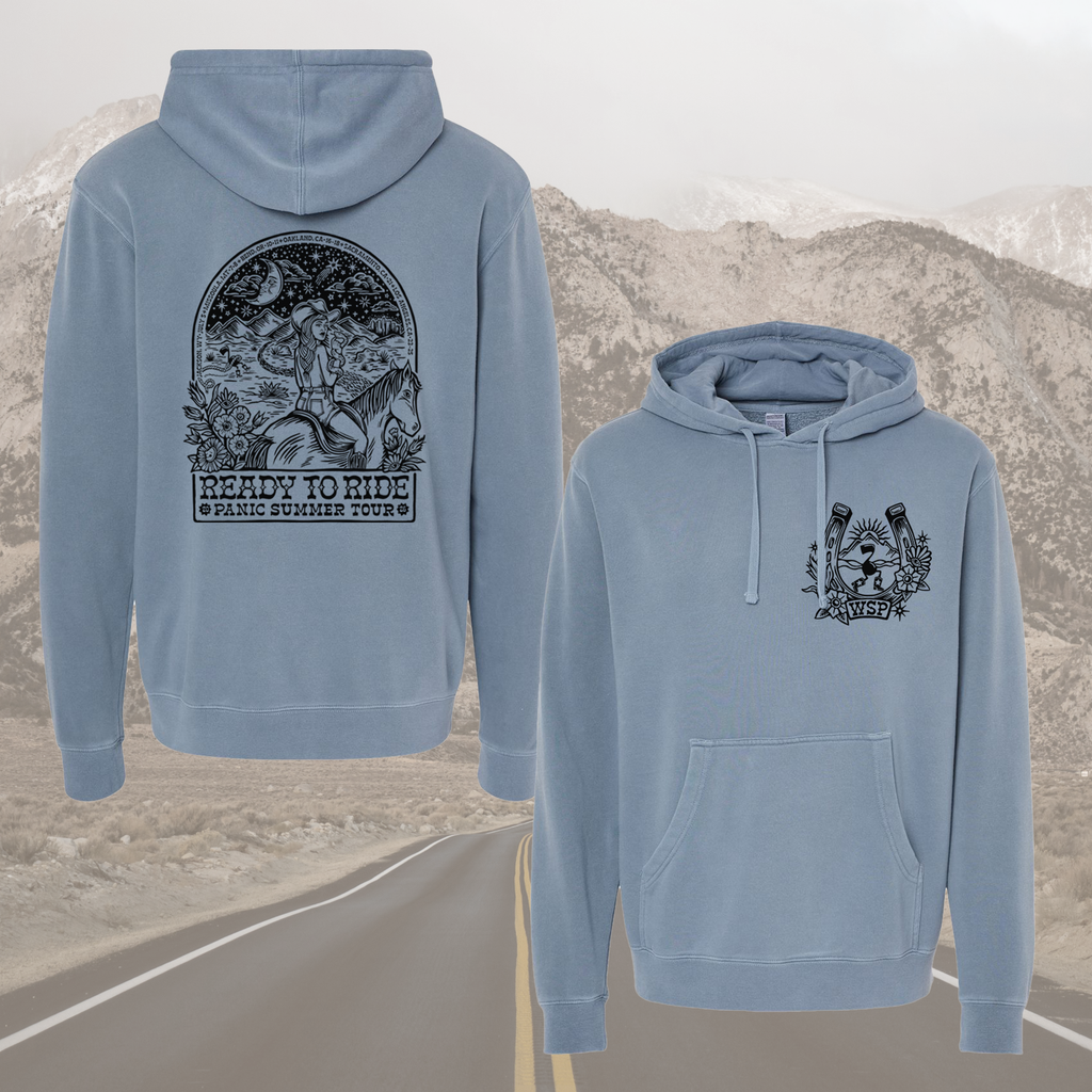*Pre-order* PANIC Summer Tour Pigment Dyed Hoodies