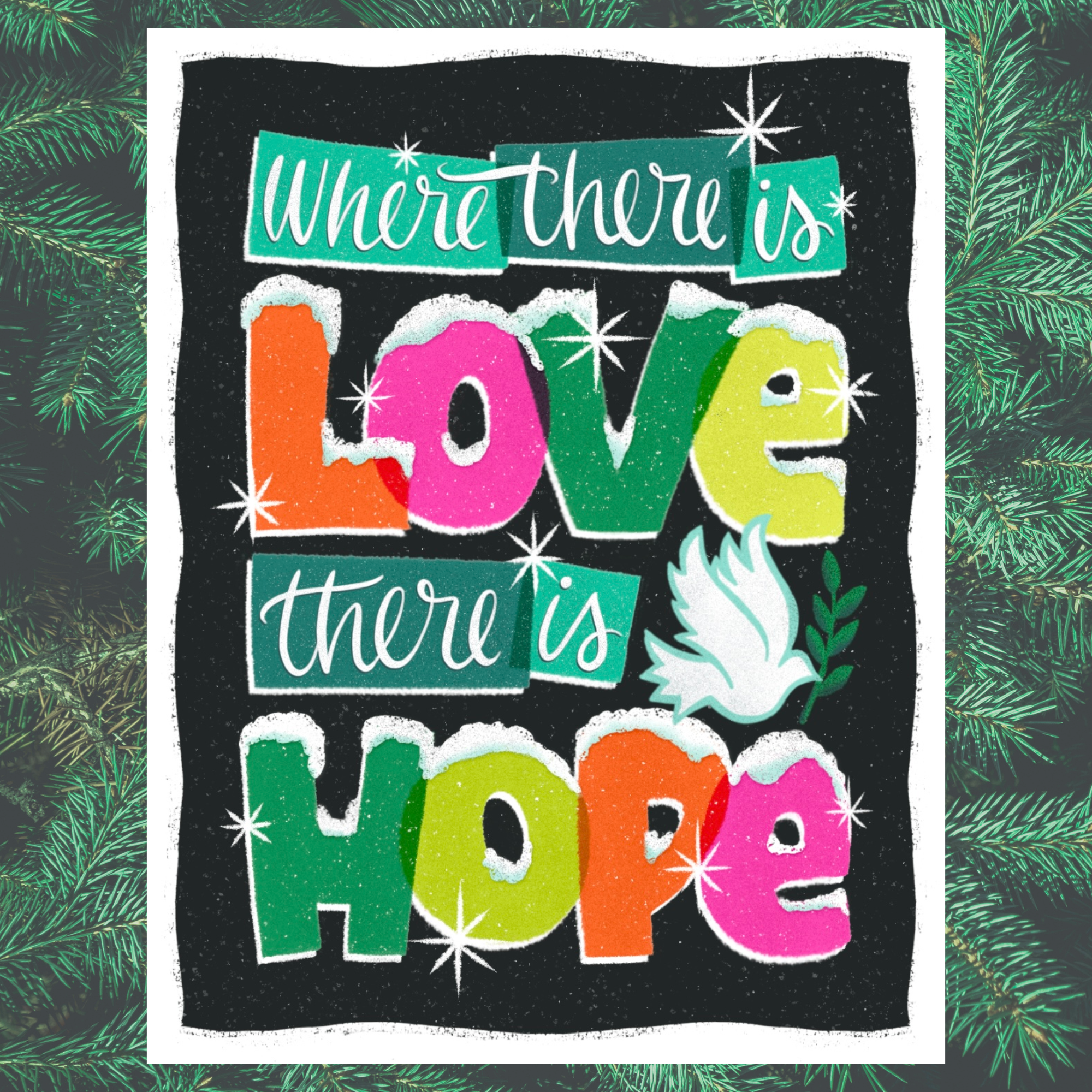 * Pre Order * This Part of Town Widespread Panic inspired Christmas Card