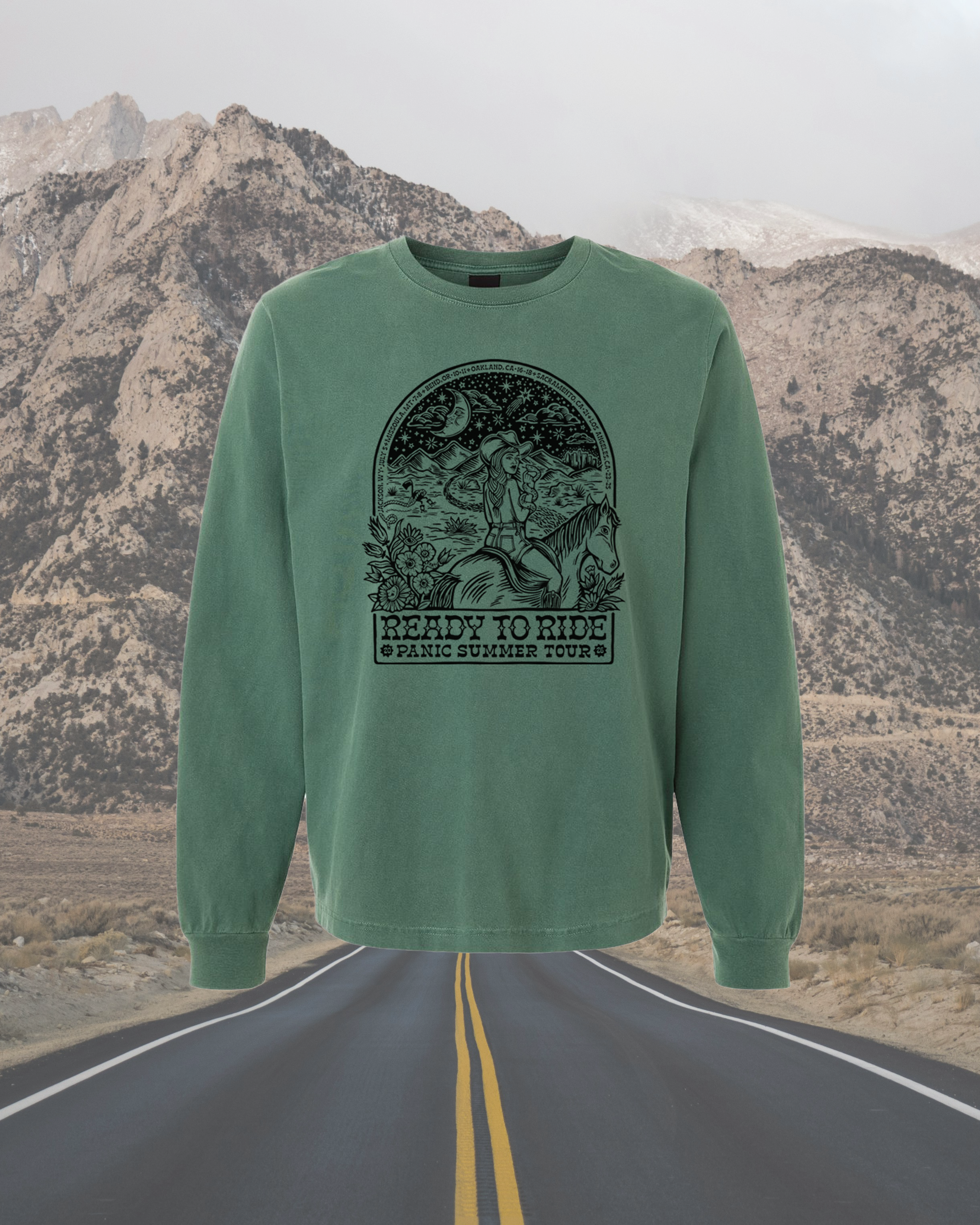 *Pre-order* PANIC Summer Tour Long Sleeve Tees