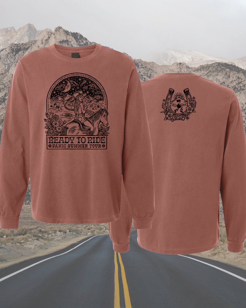 *Pre-order* PANIC Summer Tour Long Sleeve Tees